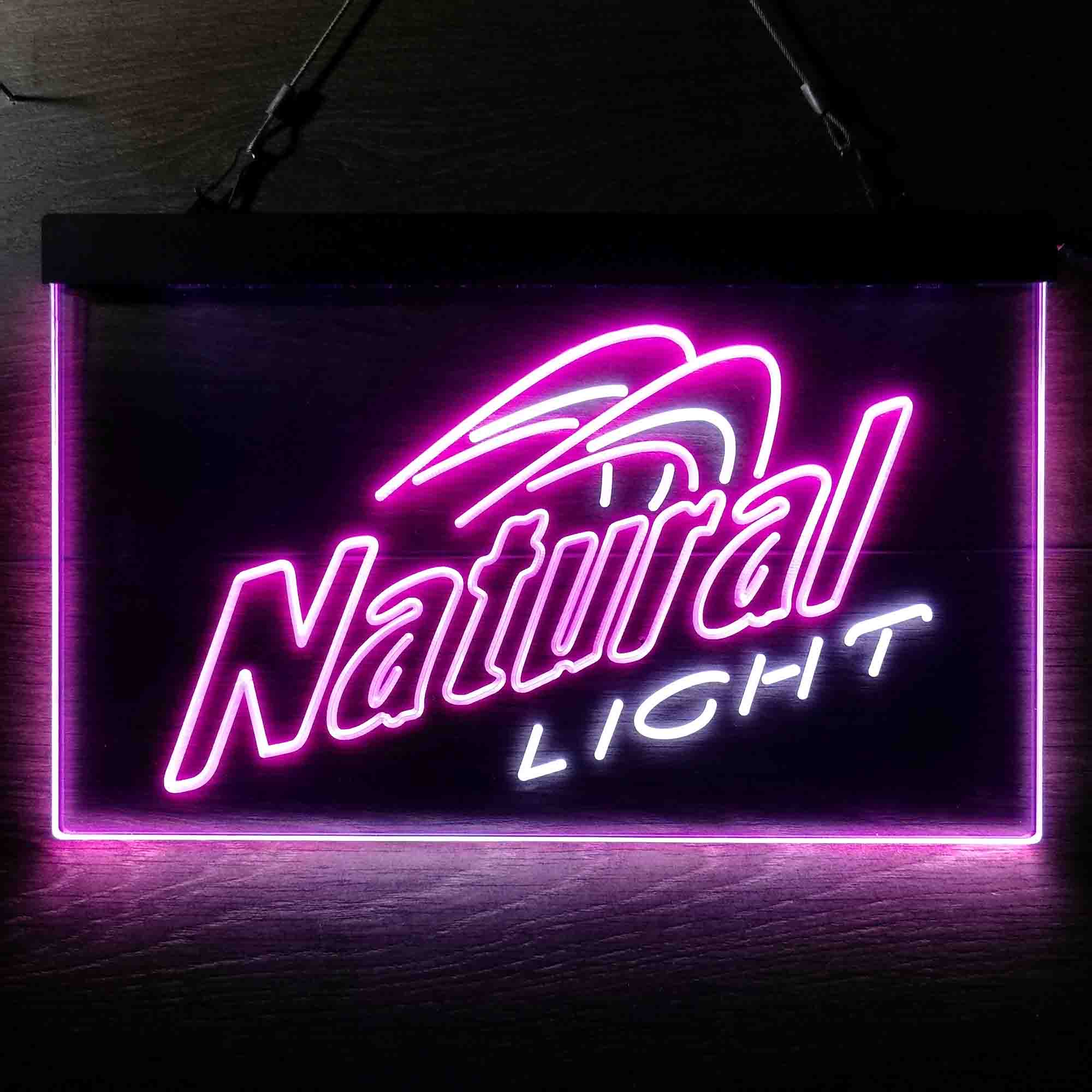 Natural Light Beer Neon-Like LED Sign