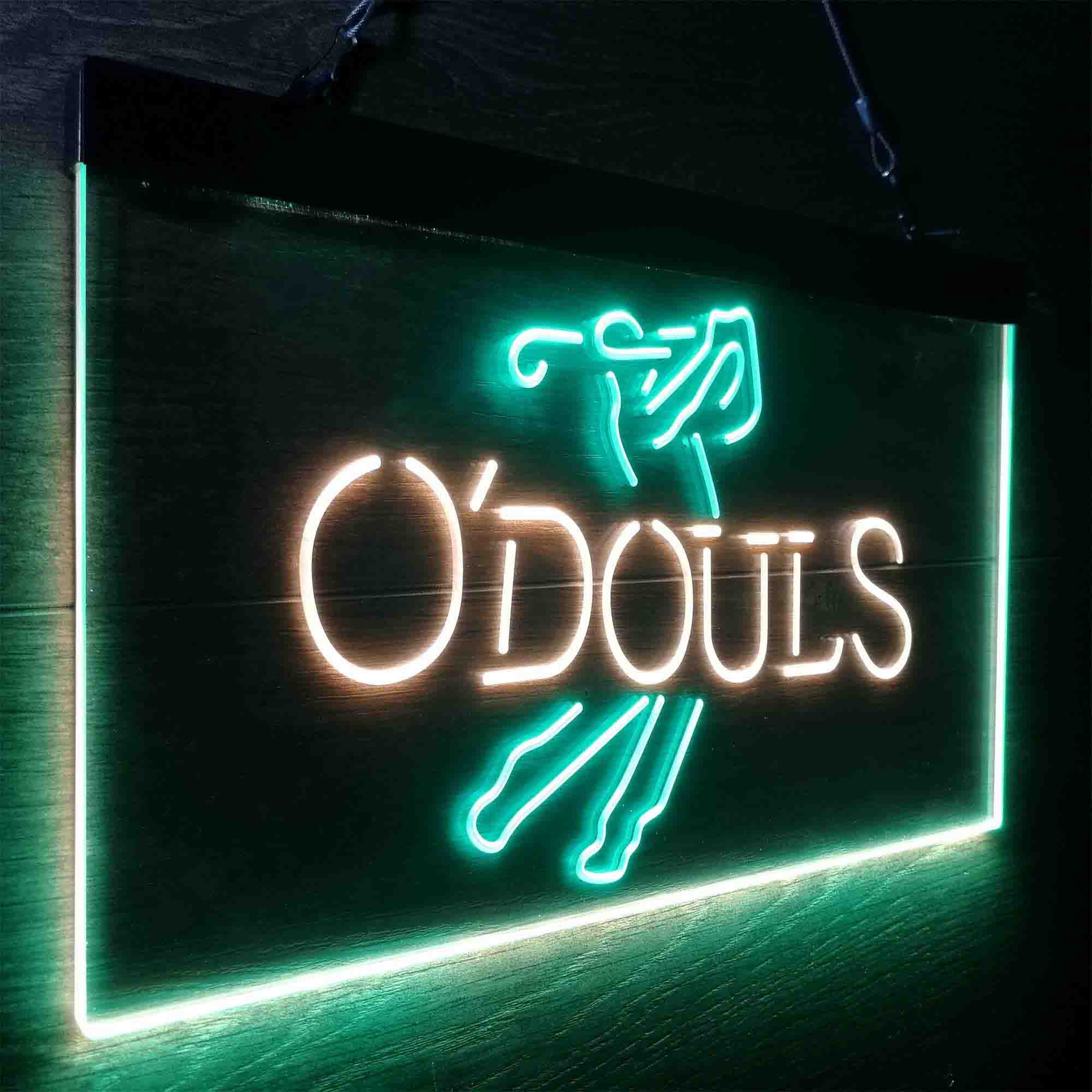 O'Doul's Beer Golfer Neon-Like LED Sign