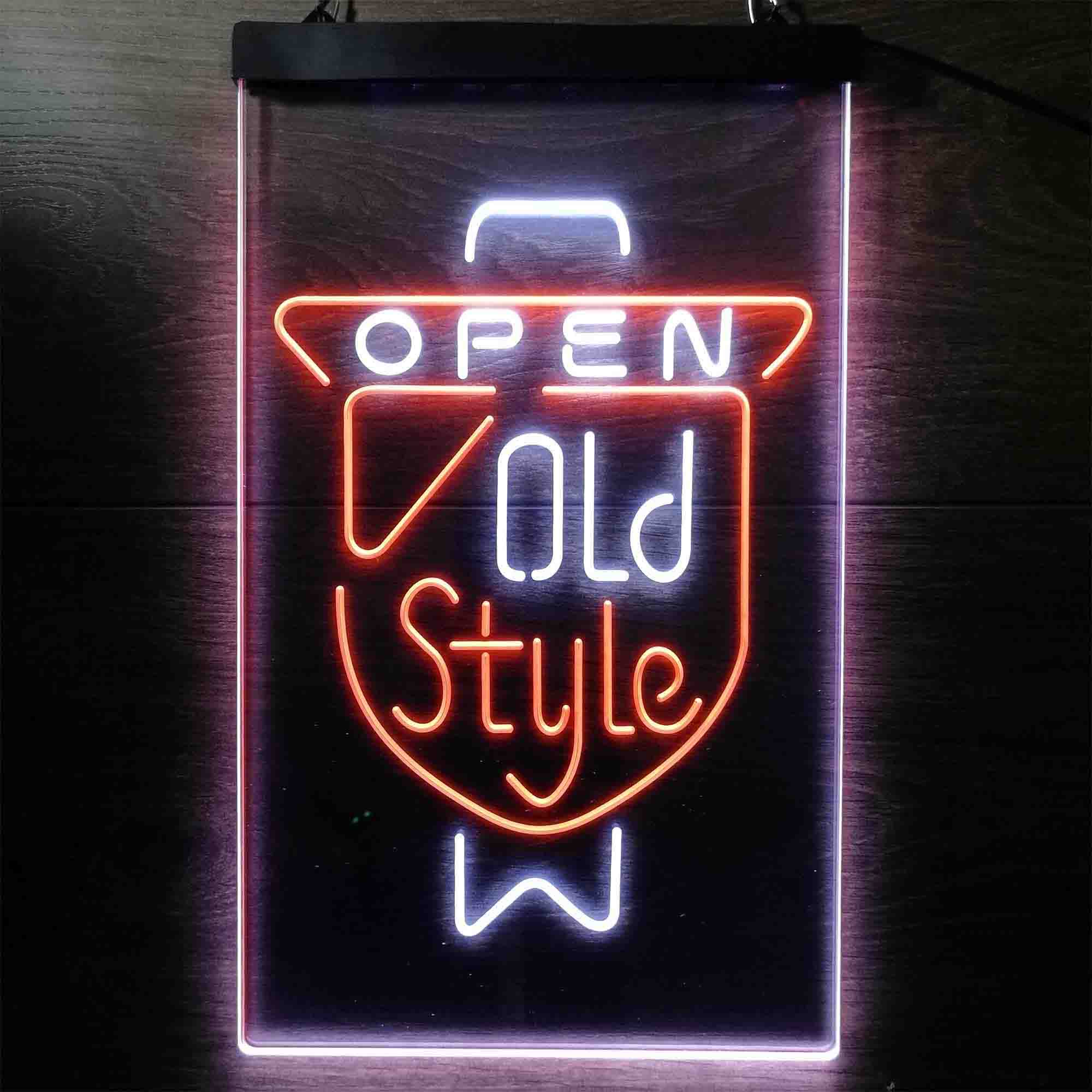 Old Style Beer Open Neon-Like LED Sign