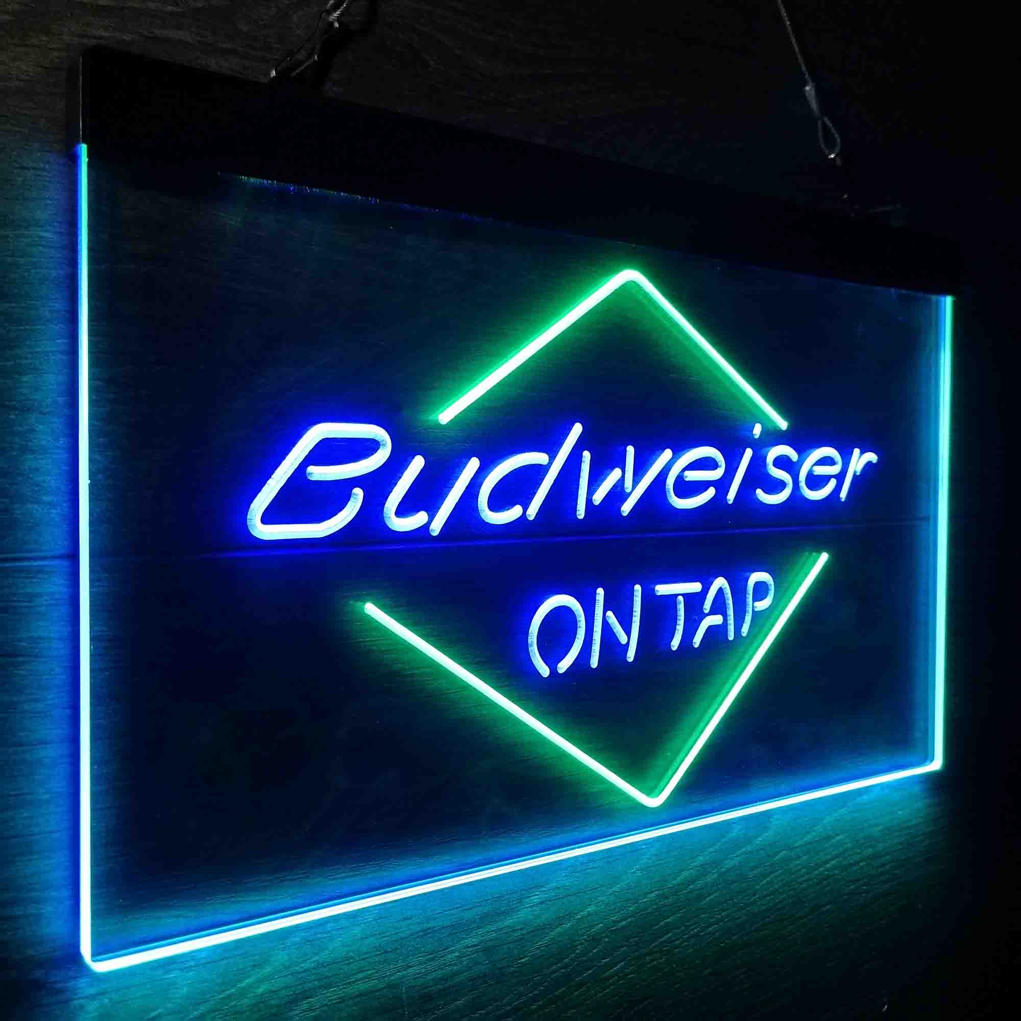 Budweiser On Tap Beer Neon-Like LED Sign - ProLedSign