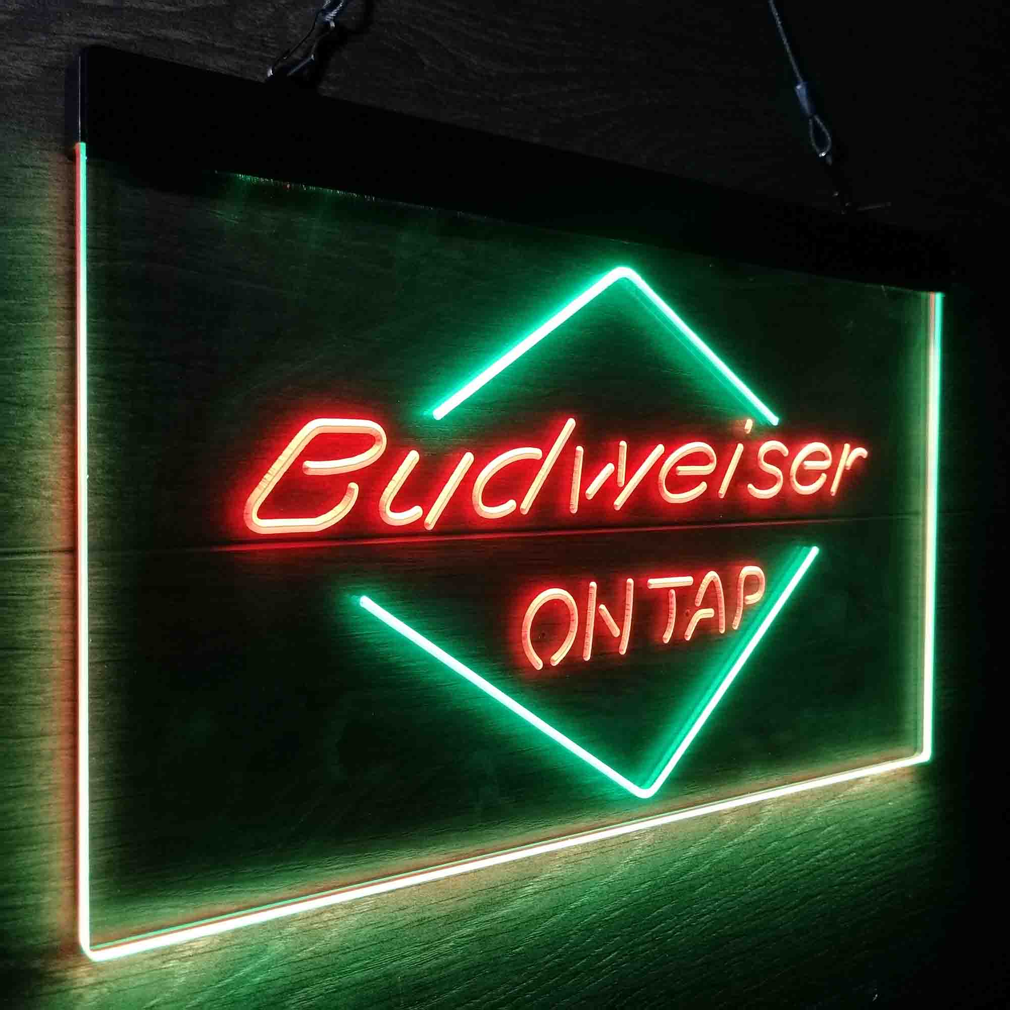 Budweiser On Tap Beer Neon-Like LED Sign - ProLedSign