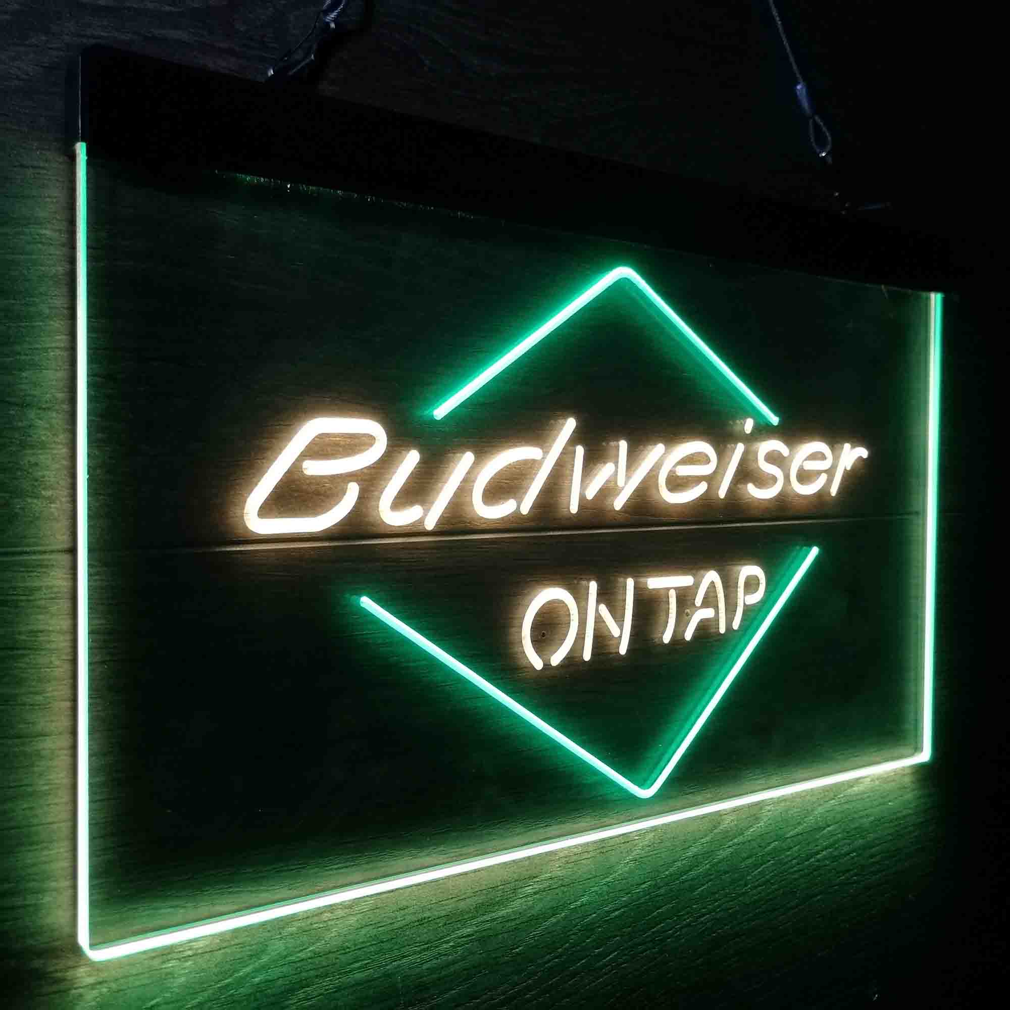 Budweiser On Tap Beer Neon-Like LED Sign - ProLedSign