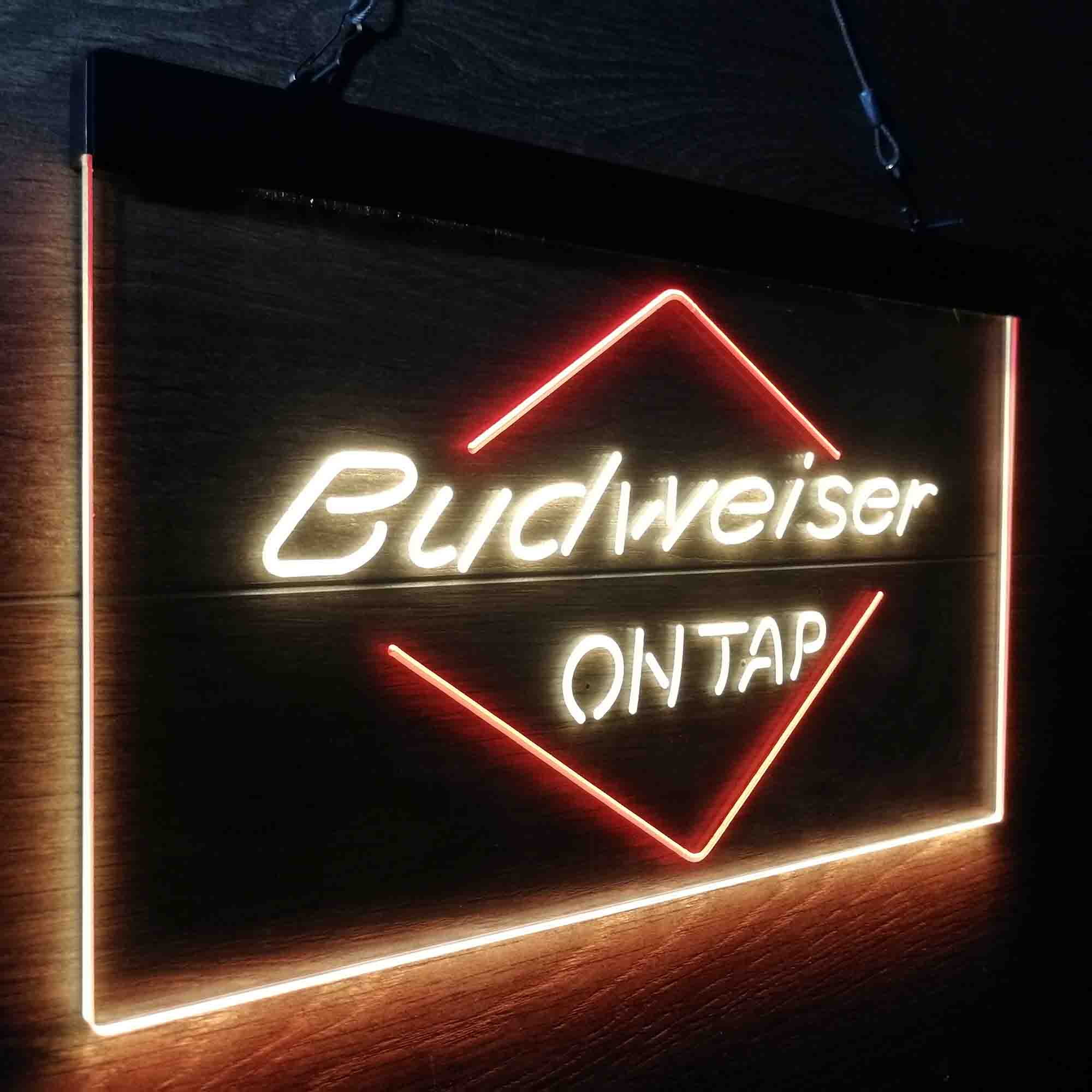 Budweiser On Tap Beer Neon-Like LED Sign - ProLedSign