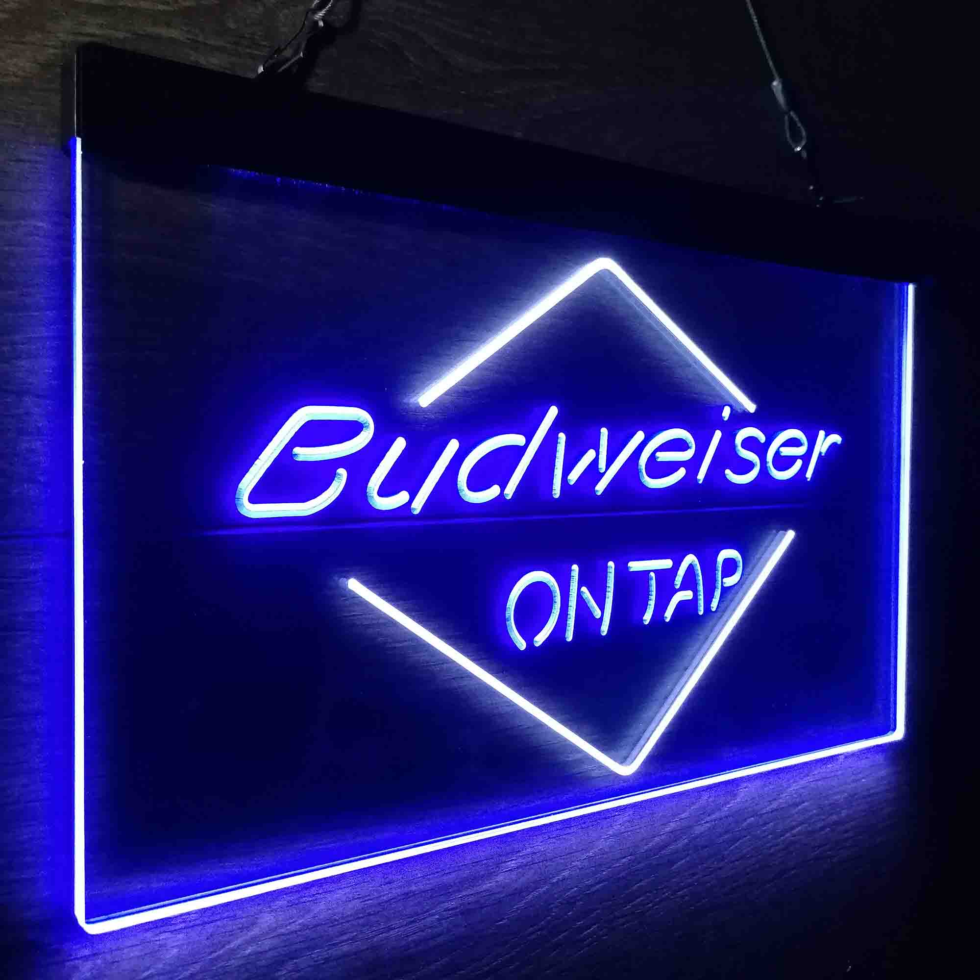 Budweiser On Tap Beer Neon-Like LED Sign - ProLedSign