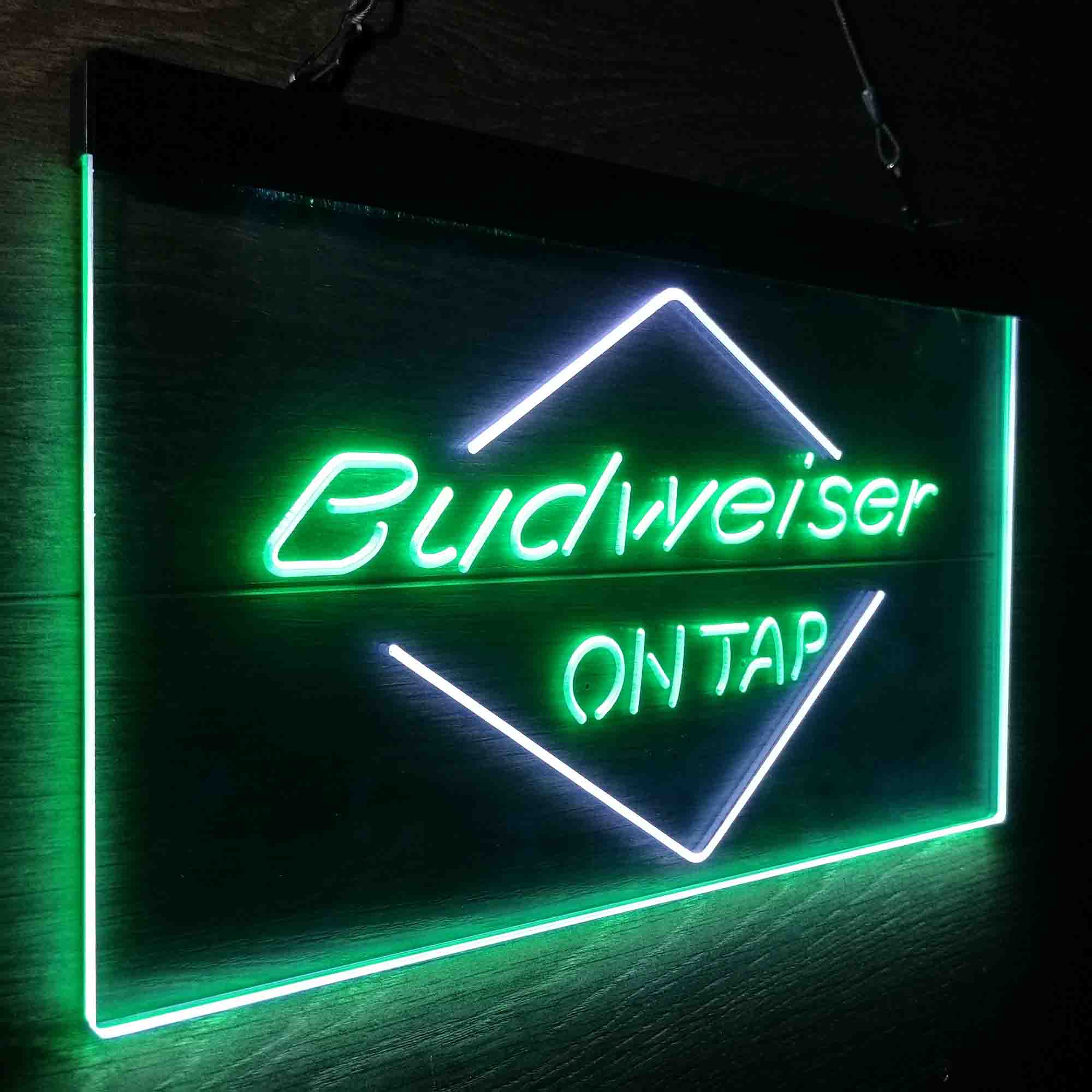 Budweiser On Tap Beer Neon-Like LED Sign - ProLedSign