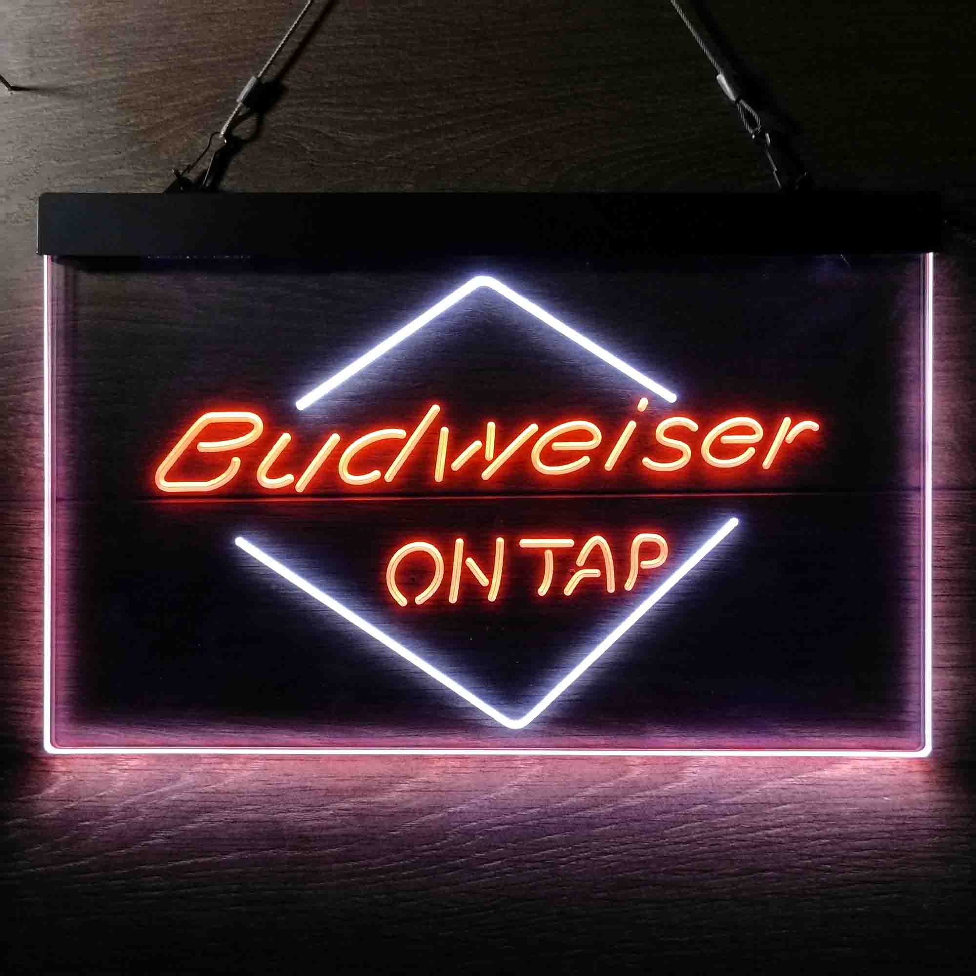 Budweiser On Tap Beer Neon-Like LED Sign - ProLedSign