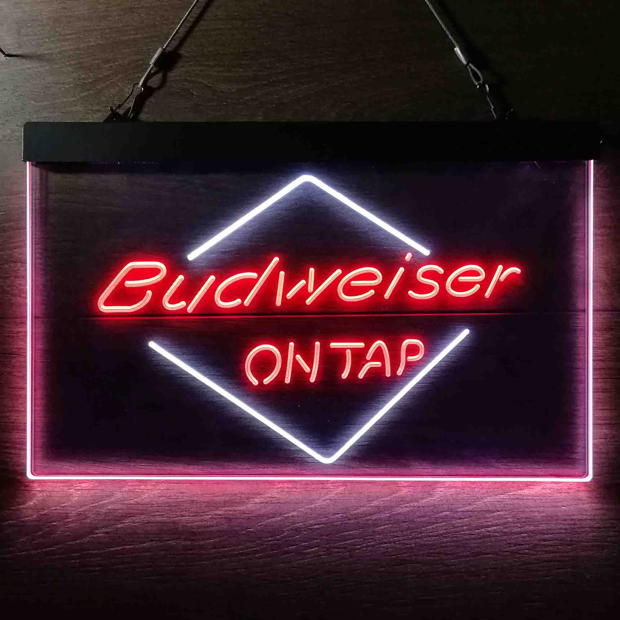 Budweiser On Tap Beer Neon-Like LED Sign - ProLedSign