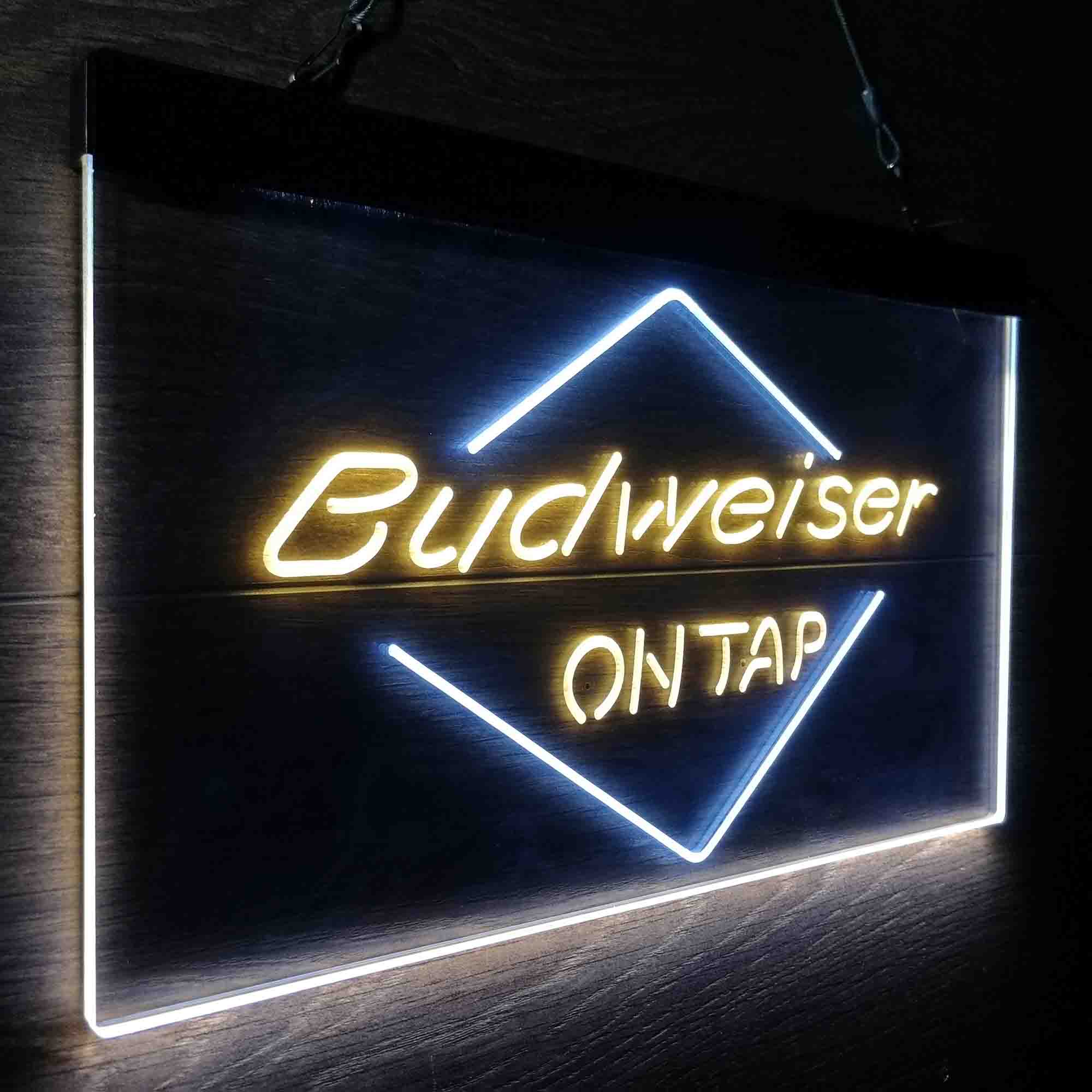 Budweiser On Tap Beer Neon-Like LED Sign - ProLedSign