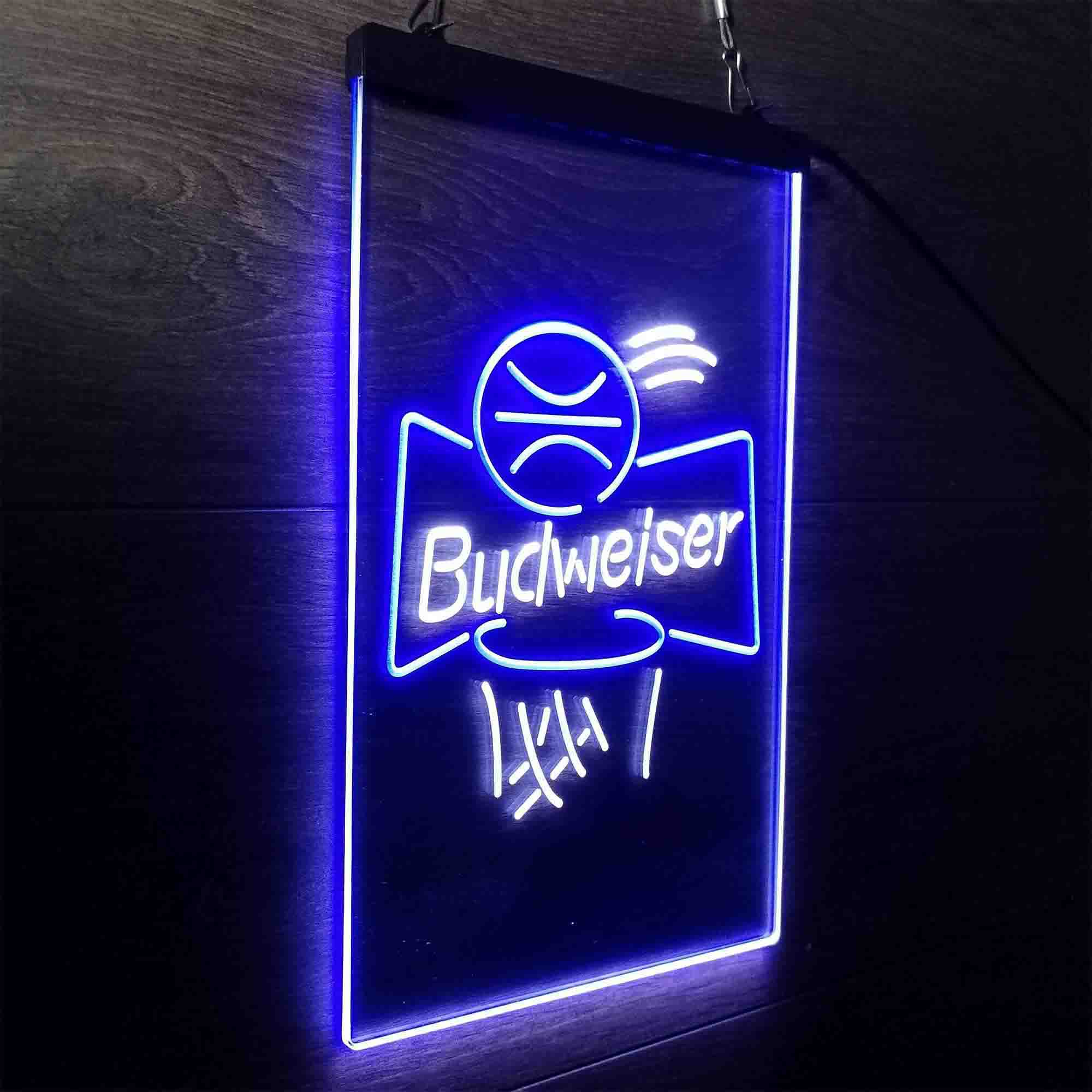 Budweiser Basketball Net Neon-Like LED Sign - ProLedSign