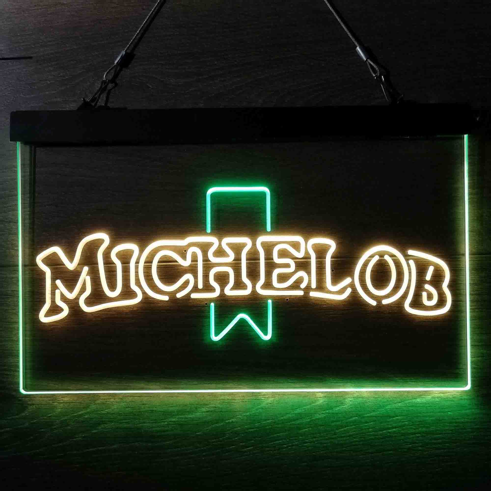 Michelob Logo Neon-Like LED Sign