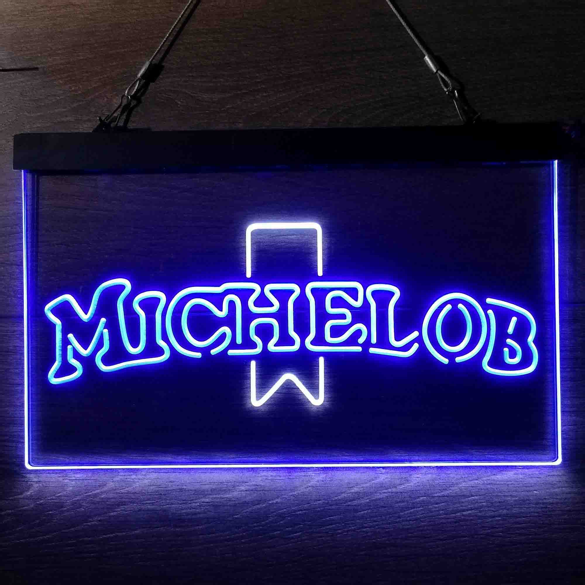 Michelob Logo Neon-Like LED Sign