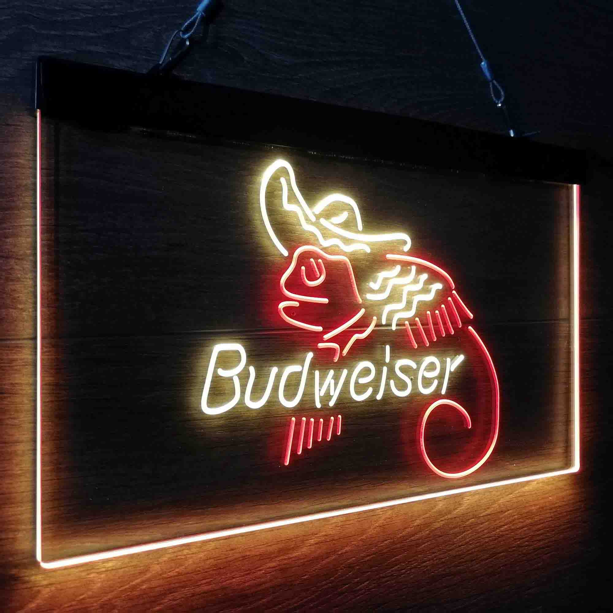 Budweiser Lizard Cowboys Mexico Neon-Like LED Sign - ProLedSign