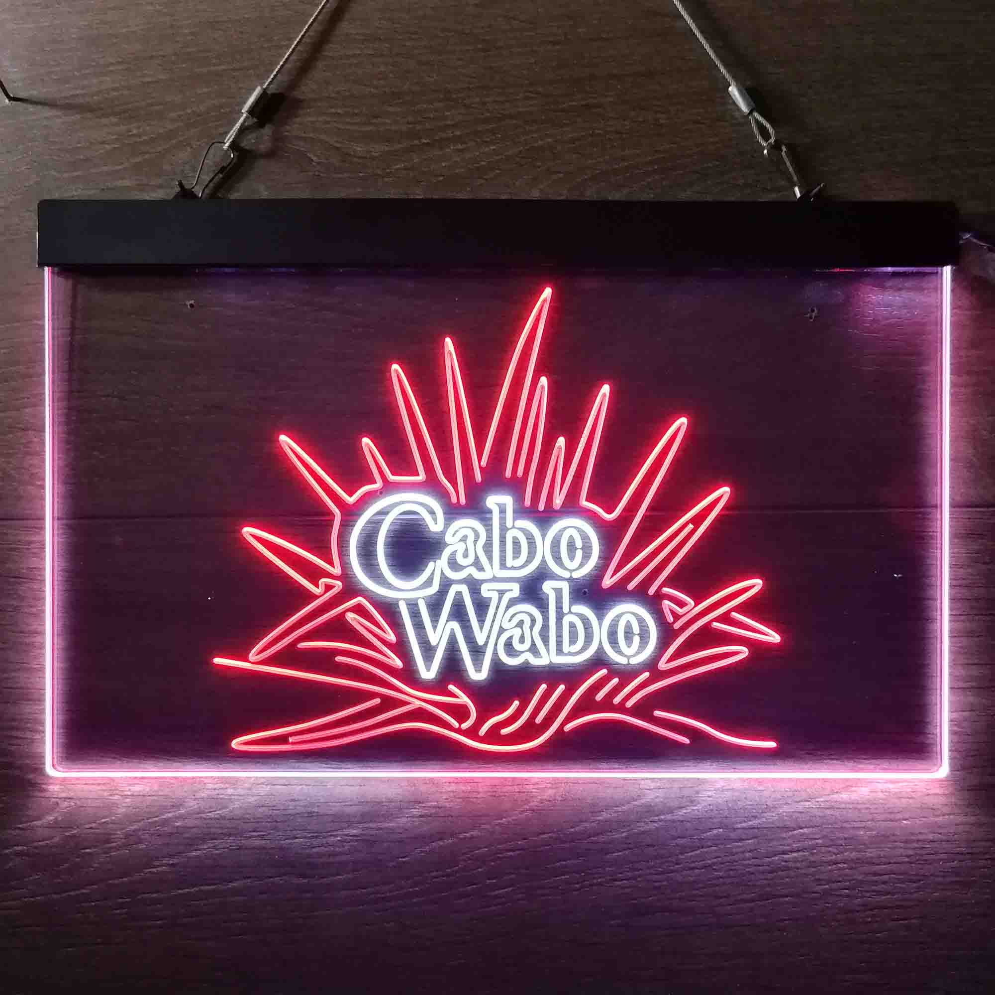 Cabo Wabo Tequila Neon-Like LED Sign