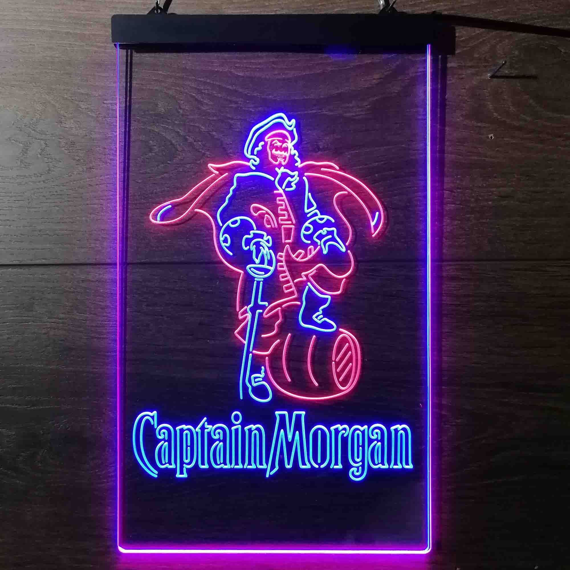 Captain Morgan Rum Live Like the Captain Neon-Like LED Sign - ProLedSign