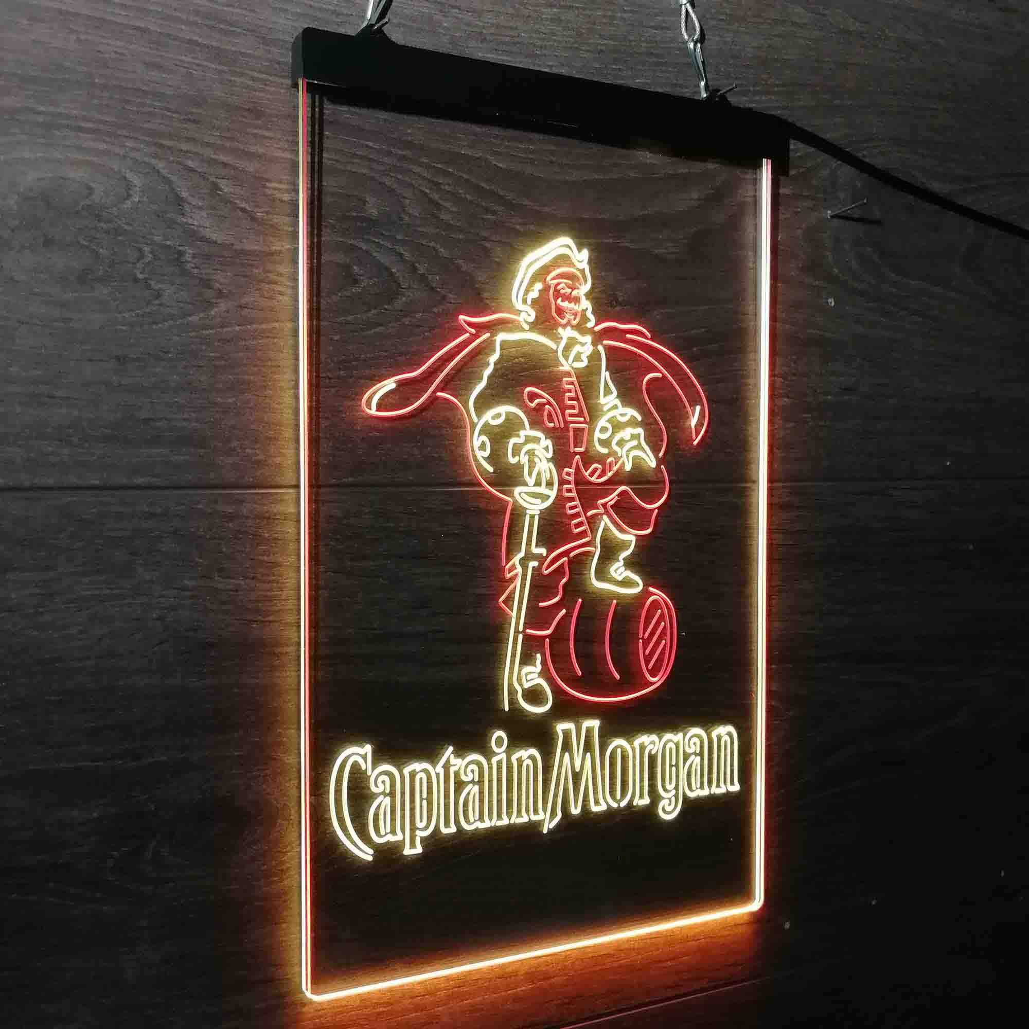 Captain Morgan Rum Live Like the Captain Neon-Like LED Sign - ProLedSign