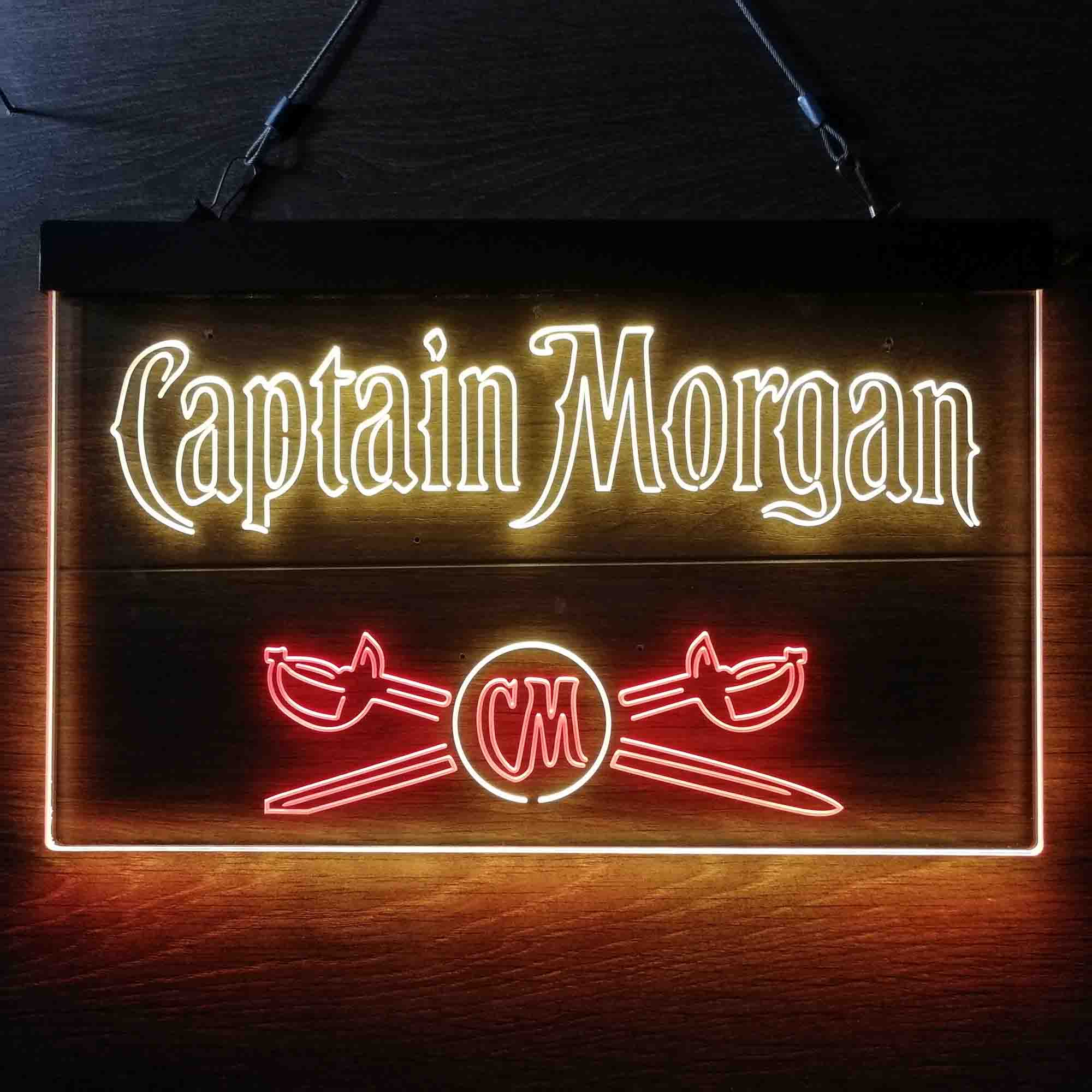 CM Captain Morgan Neon-Like LED Sign