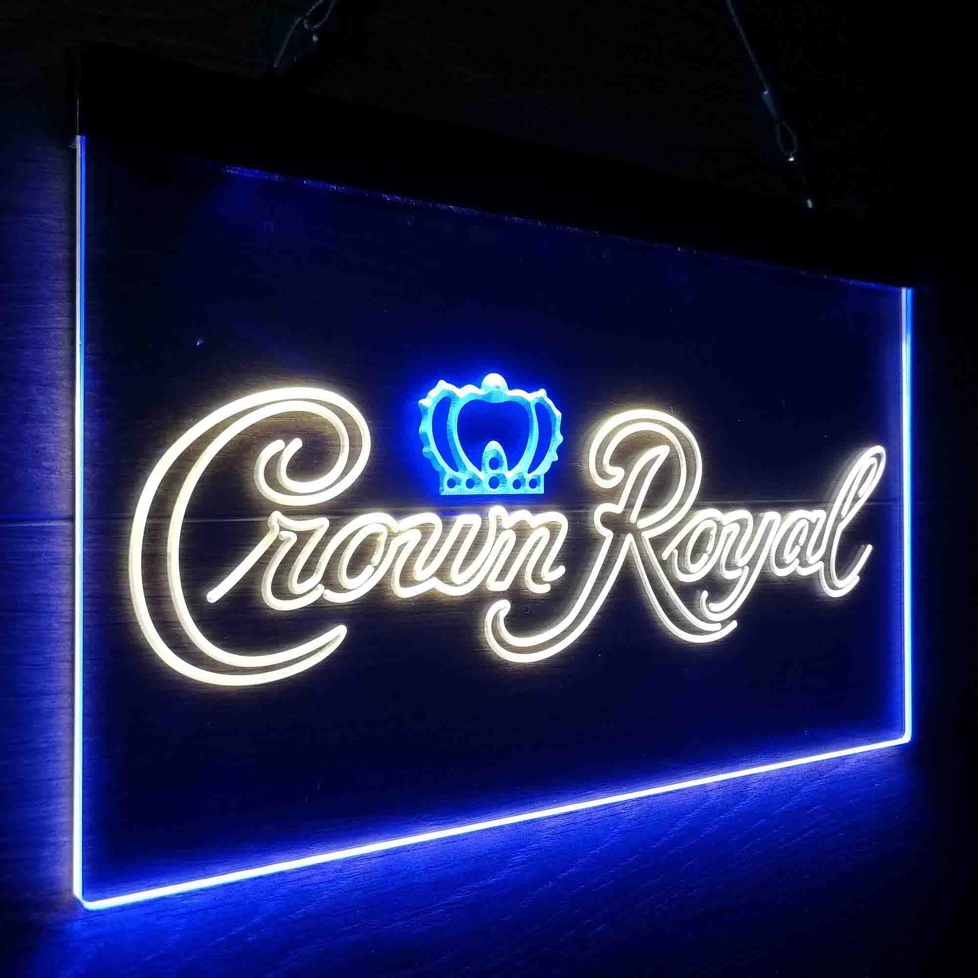 Crown Royal Pub Wine Neon-Like LED Sign