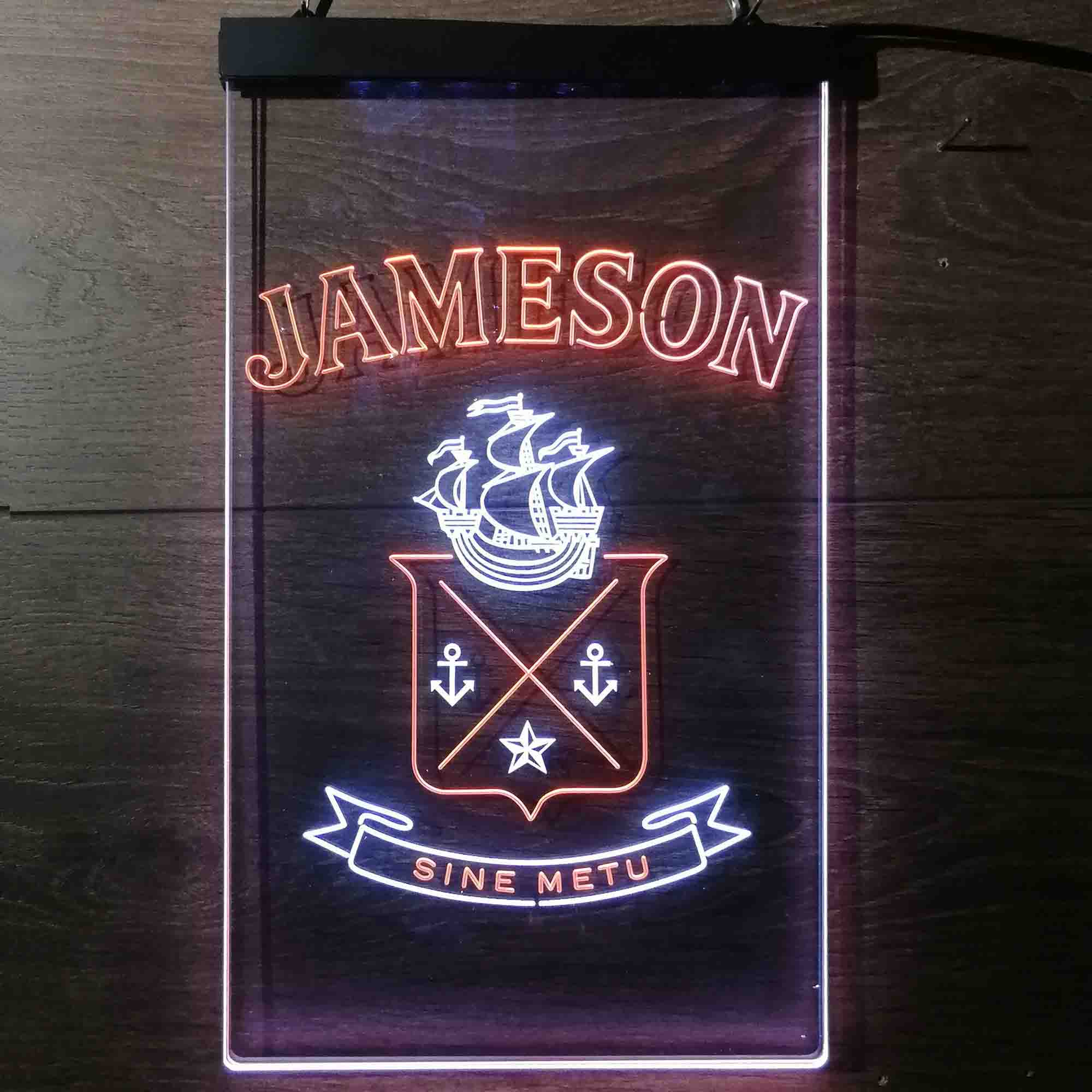 Jameson Sine Metu Dual Color LED Neon Sign ProLedSign