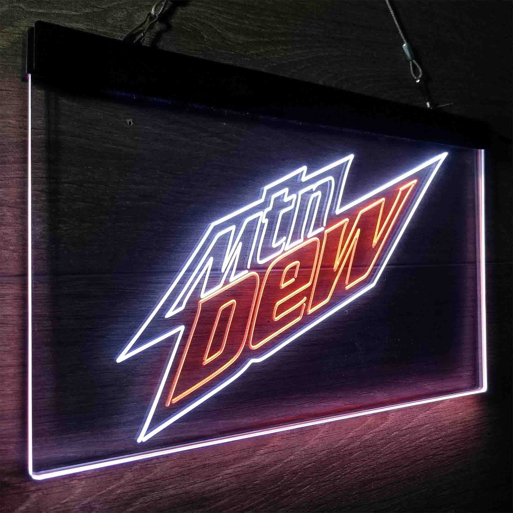 Mountain Dew Neon-Like LED Sign Home Bar Gift