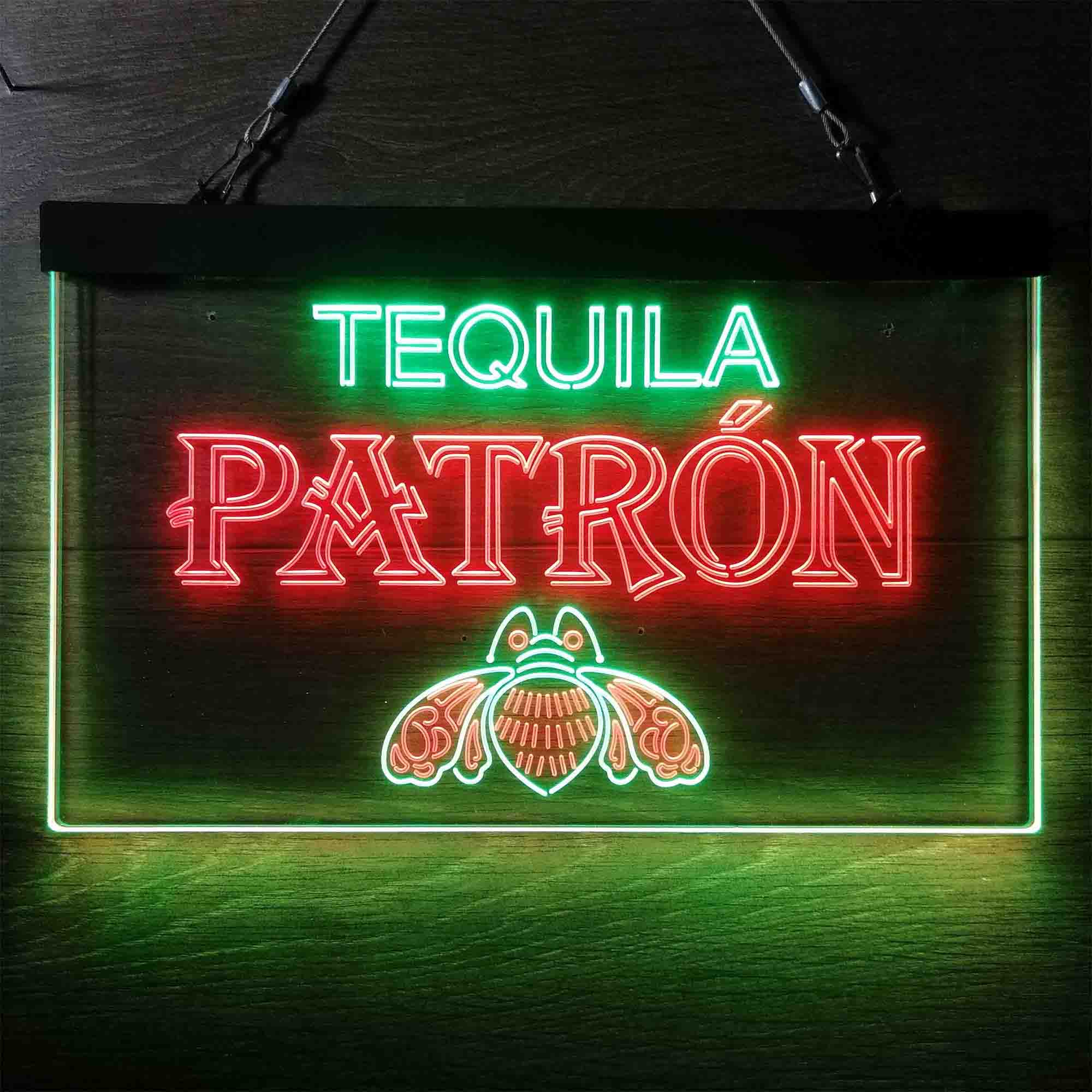 Patron Tequila Neon Sign Light Beer Bar Pub | PRO LED SIGN