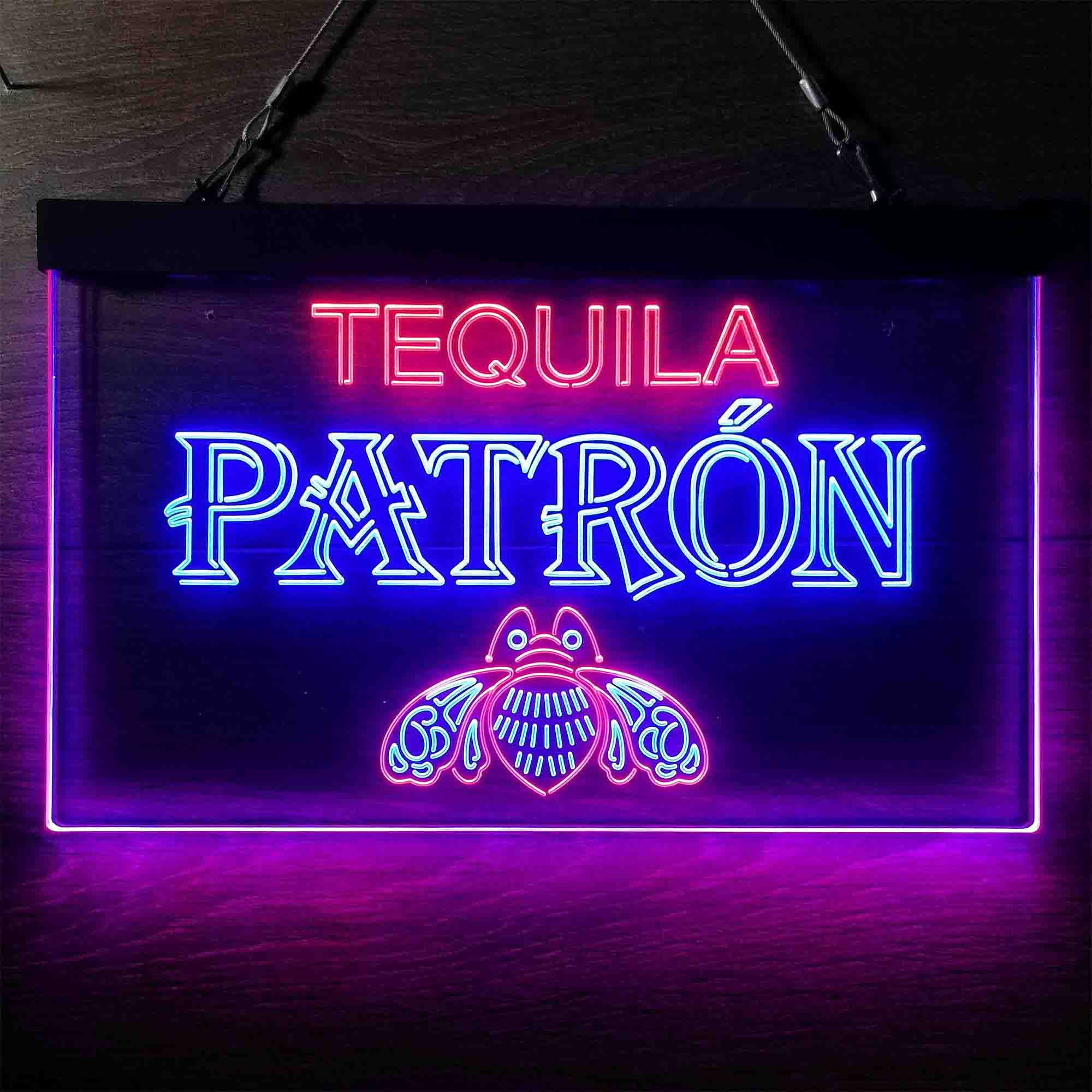 Patron Tequila Neon Sign Light Beer Bar Pub | PRO LED SIGN