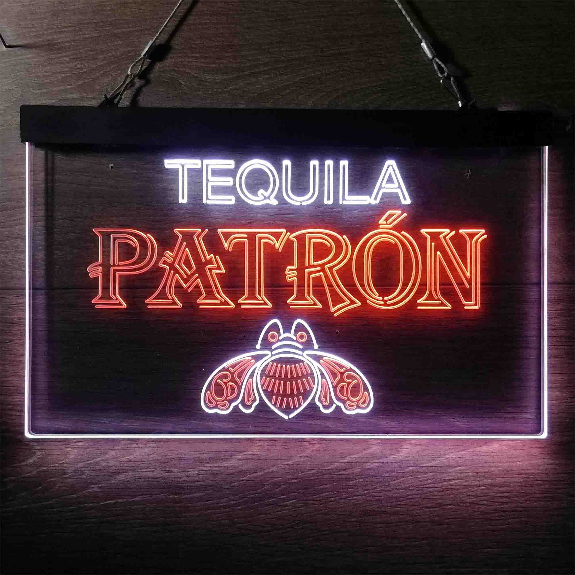 Tequila Patron Wine Neon-Like LED Sign