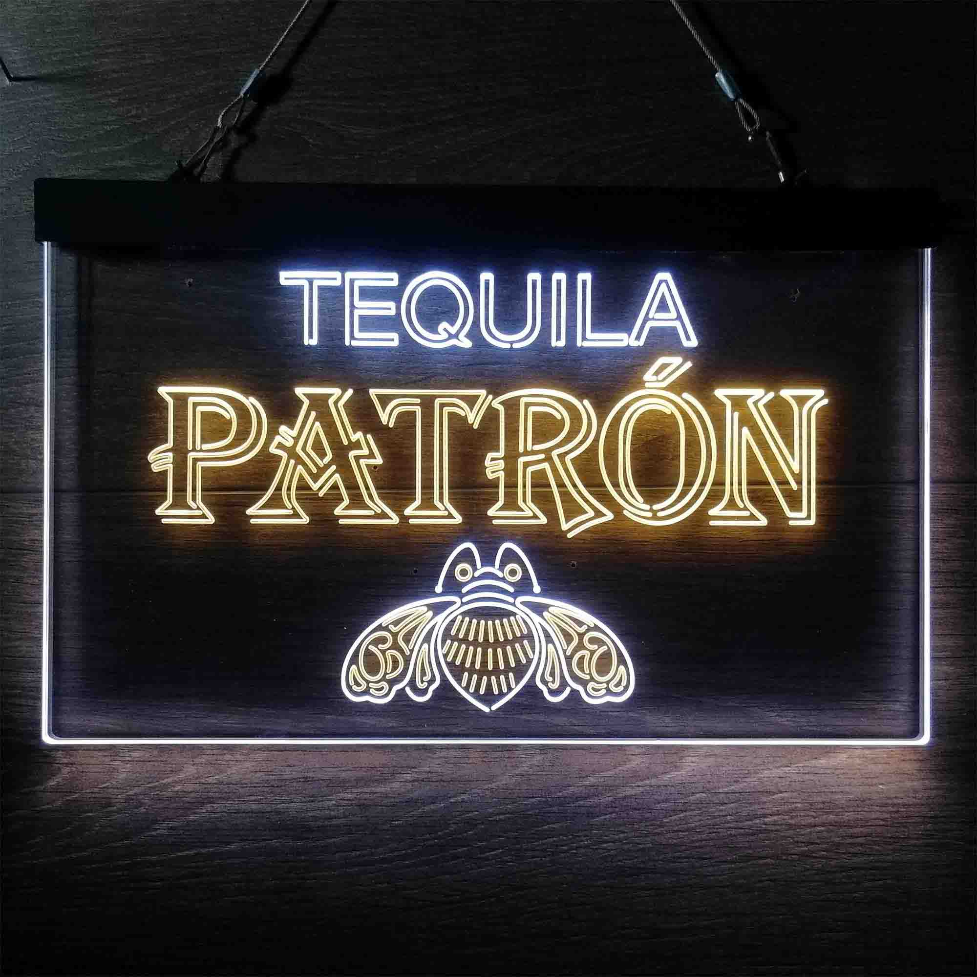 Patron Tequila Neon Sign Light Beer Bar Pub | PRO LED SIGN