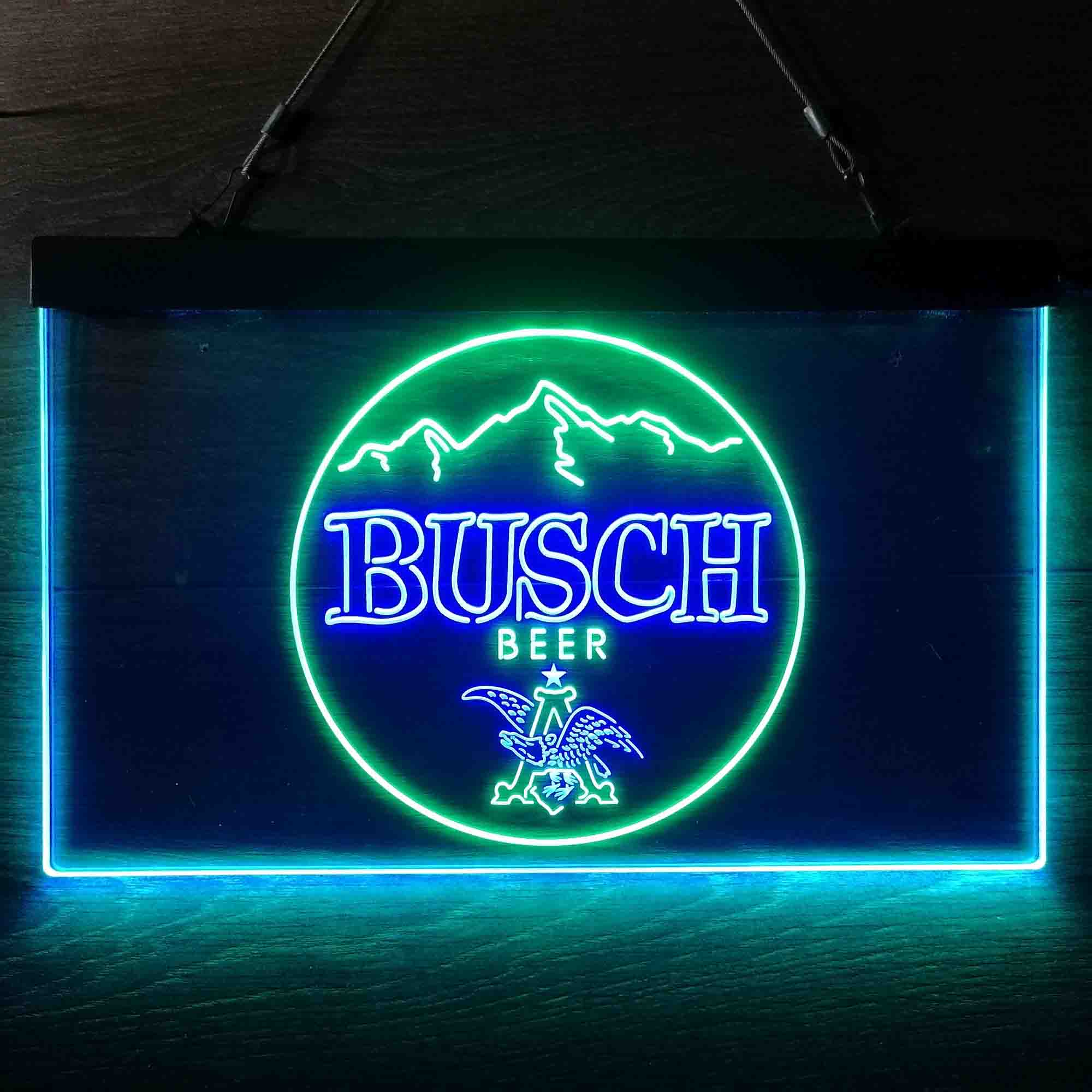 Busch Eagle Mountain Beer Neon-Like LED Sign - ProLedSign