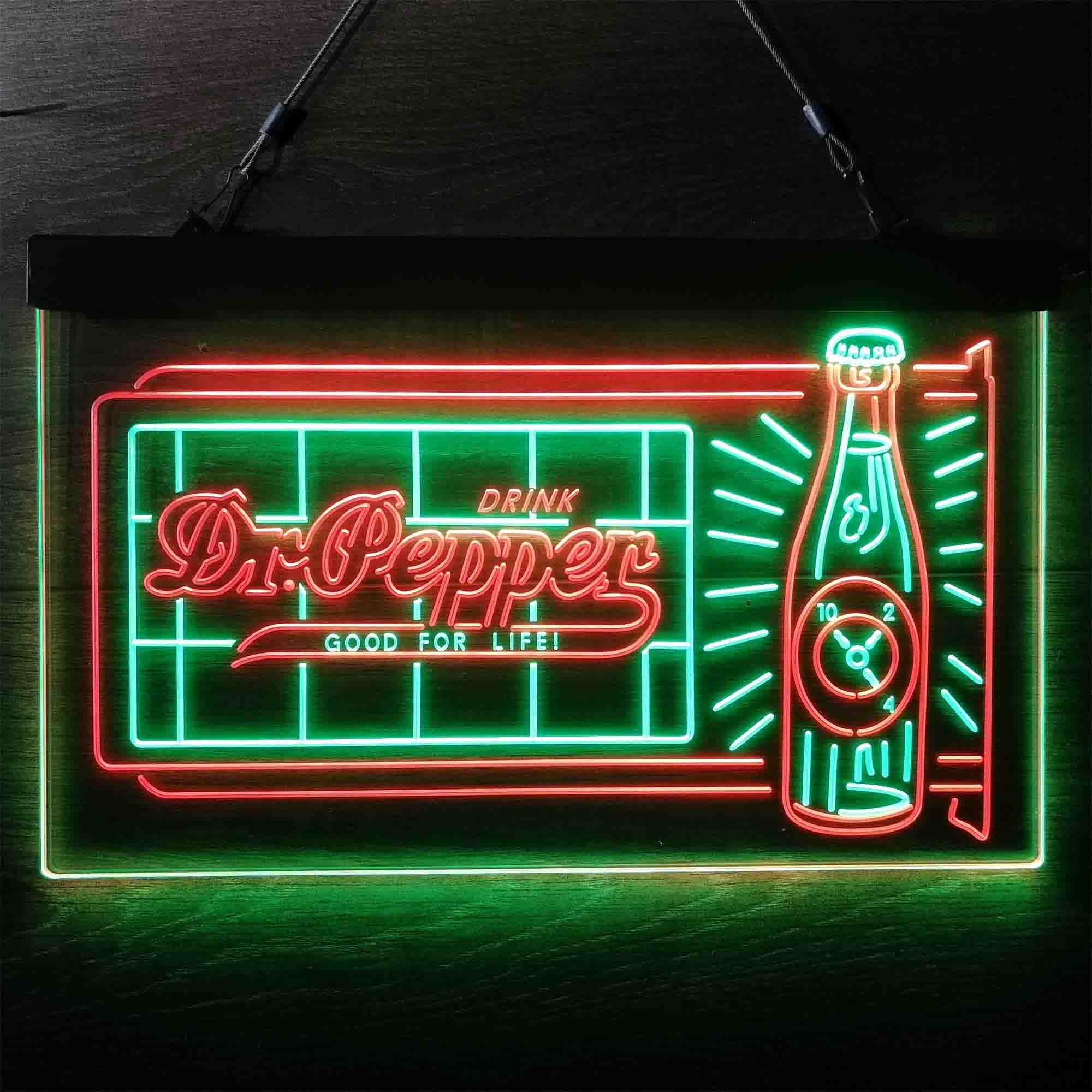 Dr. Pepper 10 2 4 Bottle Neon-Like LED Sign