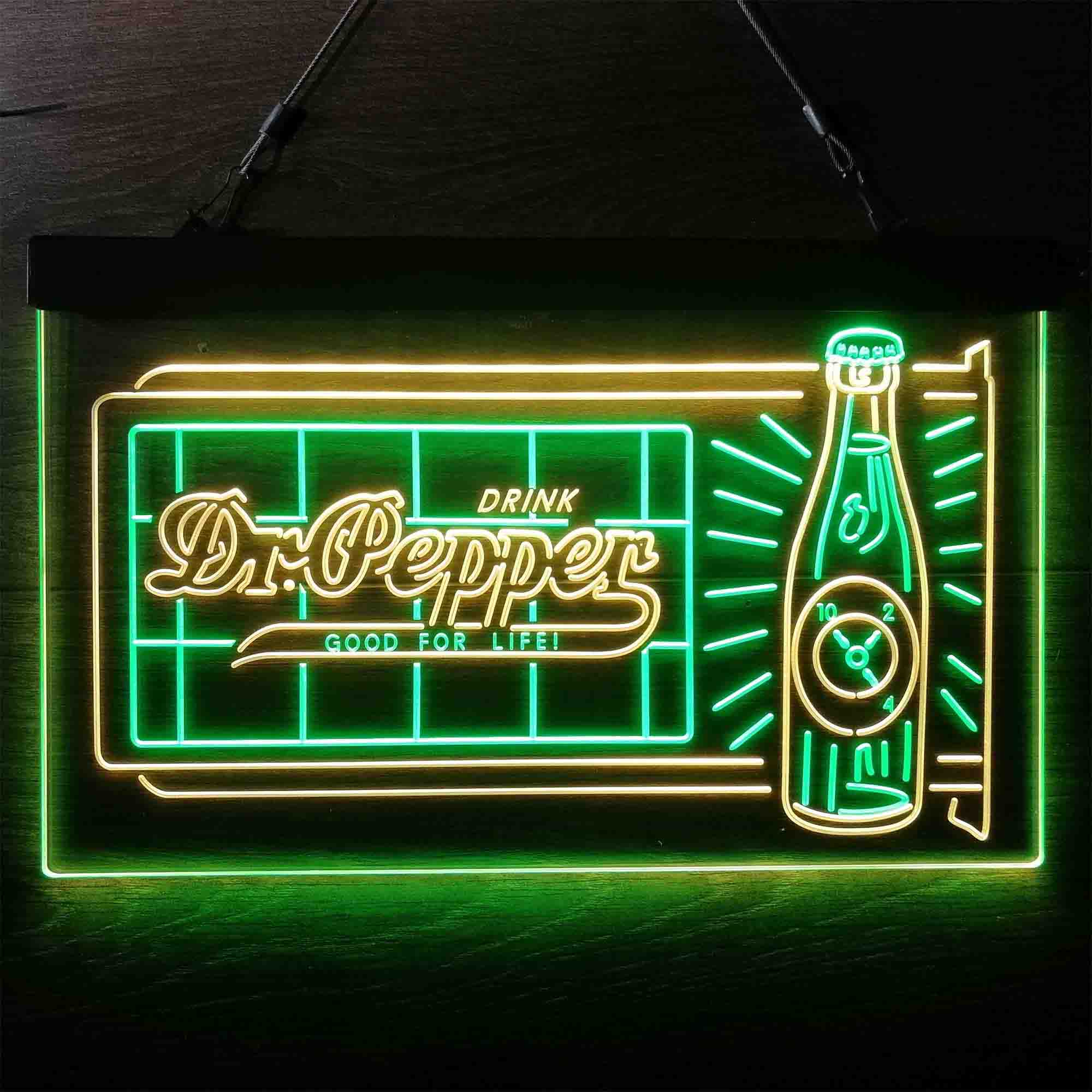 Dr. Pepper 10 2 4 Bottle Neon-Like LED Sign