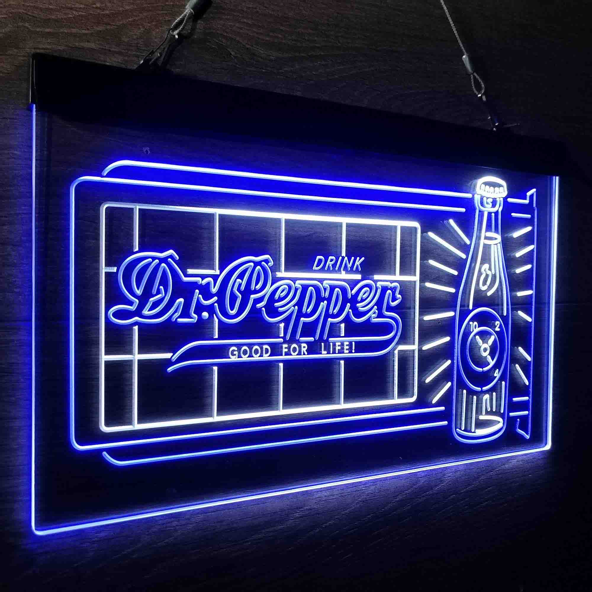 Dr. Pepper 10 2 4 Bottle Neon-Like LED Sign