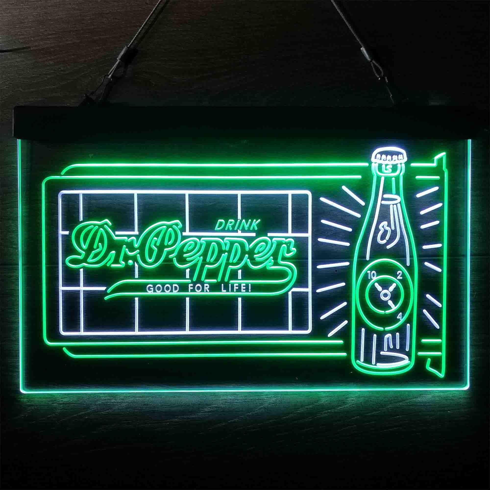 Dr. Pepper 10 2 4 Bottle Neon-Like LED Sign