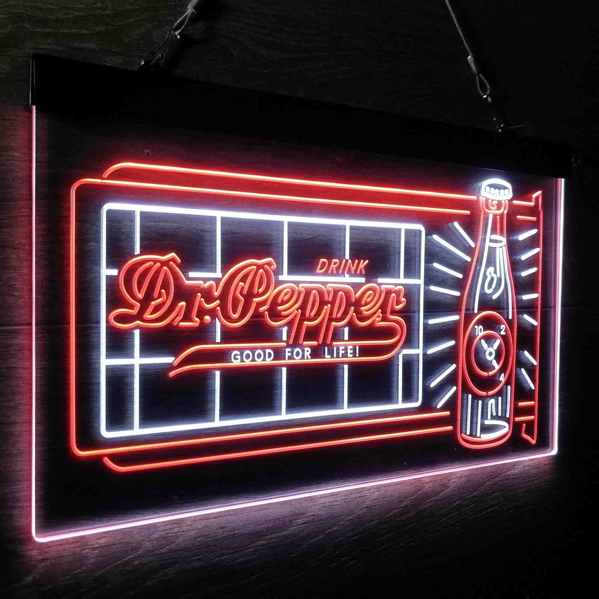 Dr. Pepper 10 2 4 Bottle Neon-Like LED Sign