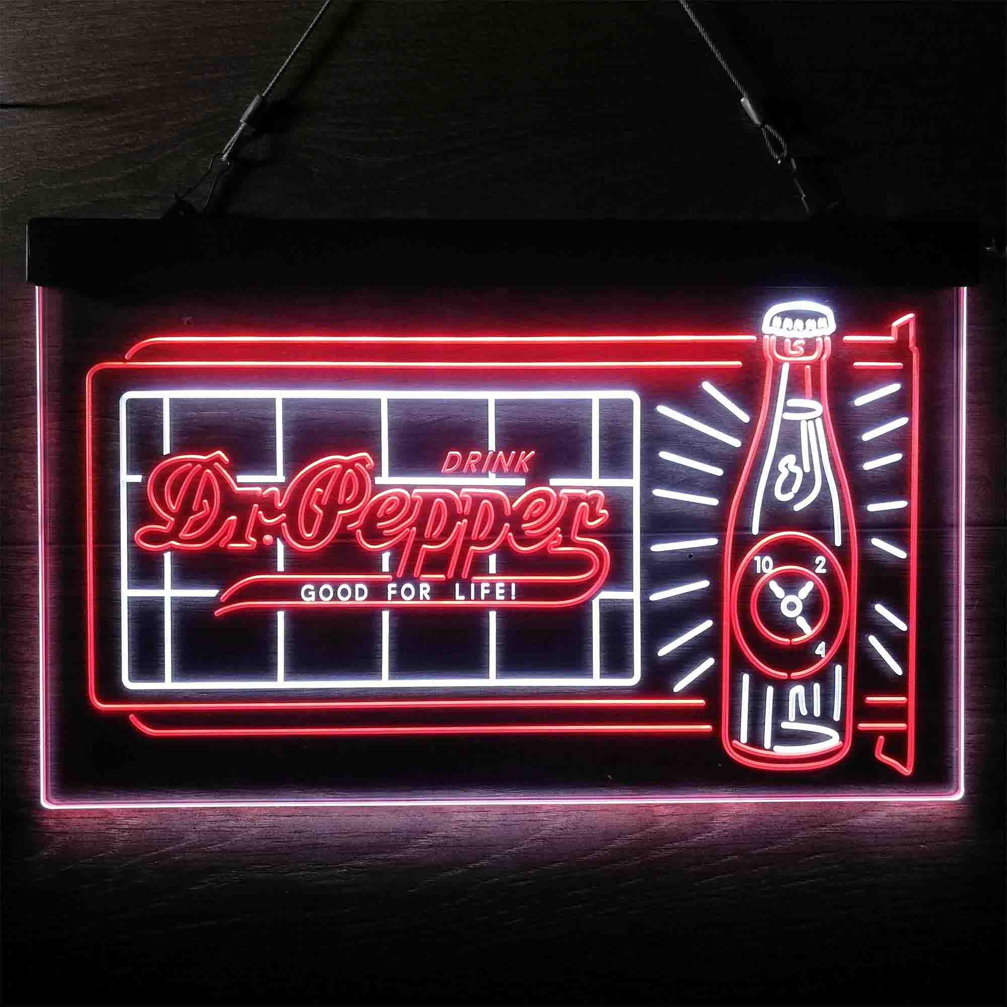 Dr. Pepper 10 2 4 Bottle Neon-Like LED Sign
