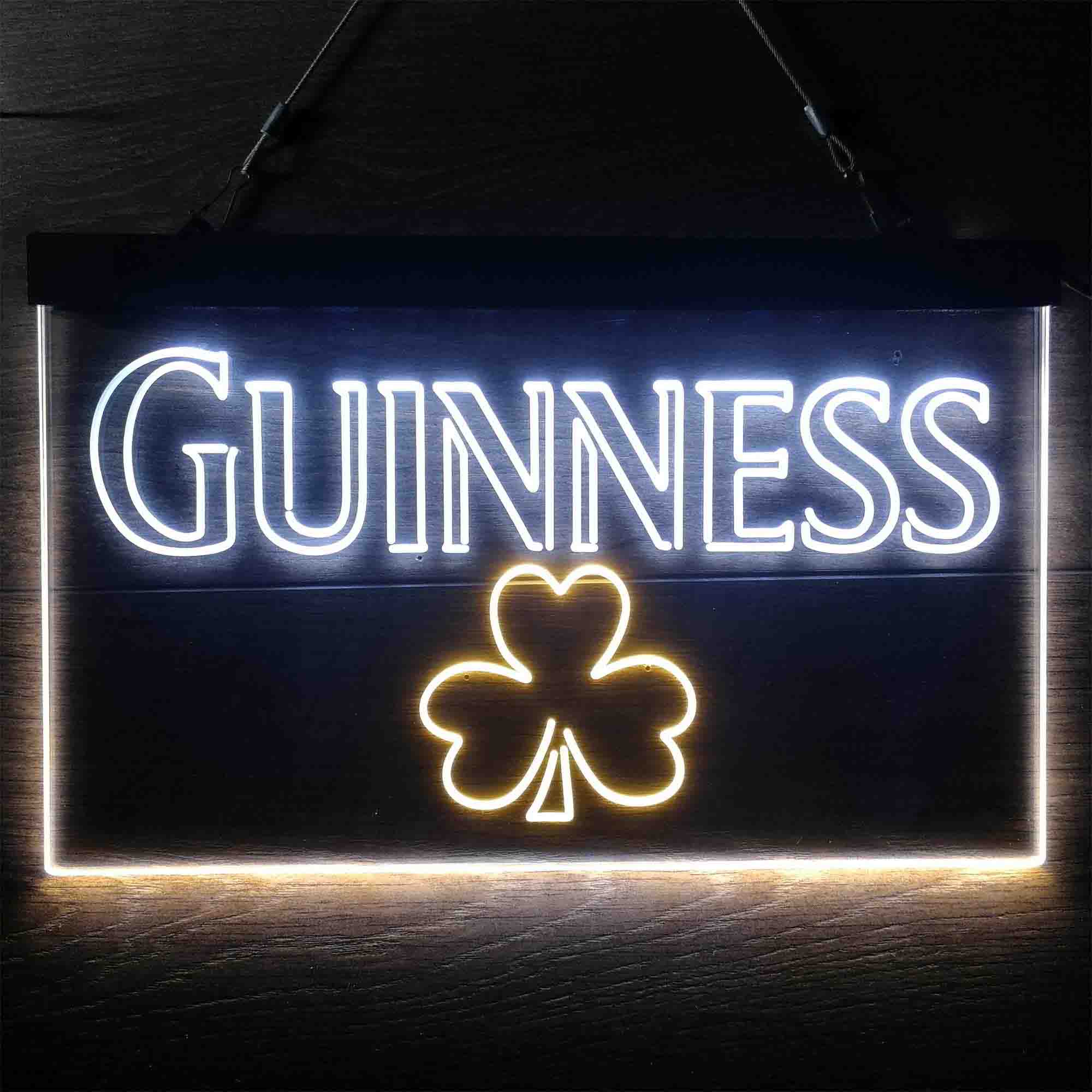 Guinness Guinness Print Beer Neon-Like LED Sign