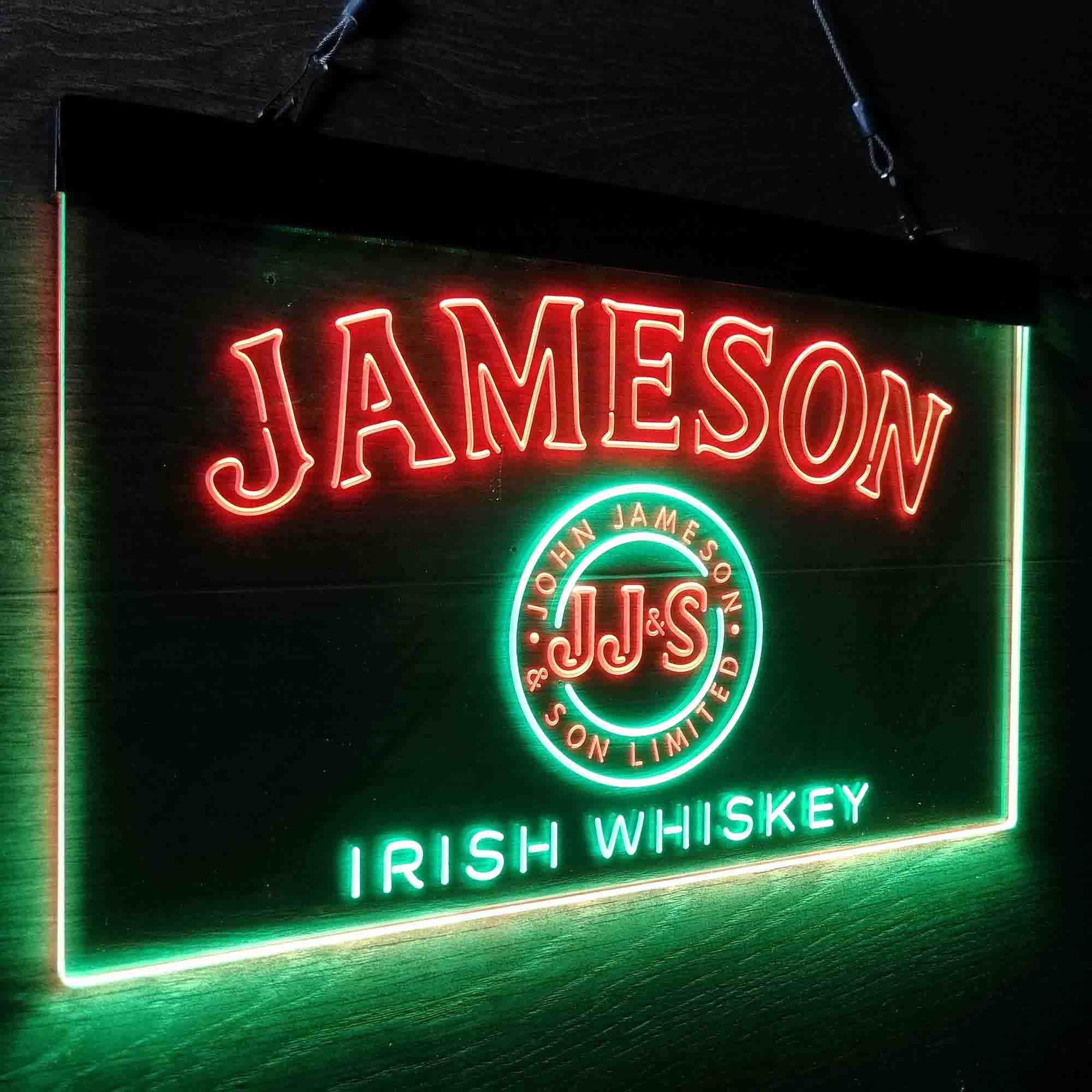 Jameson JJ&S Irish Neon LED Sign
