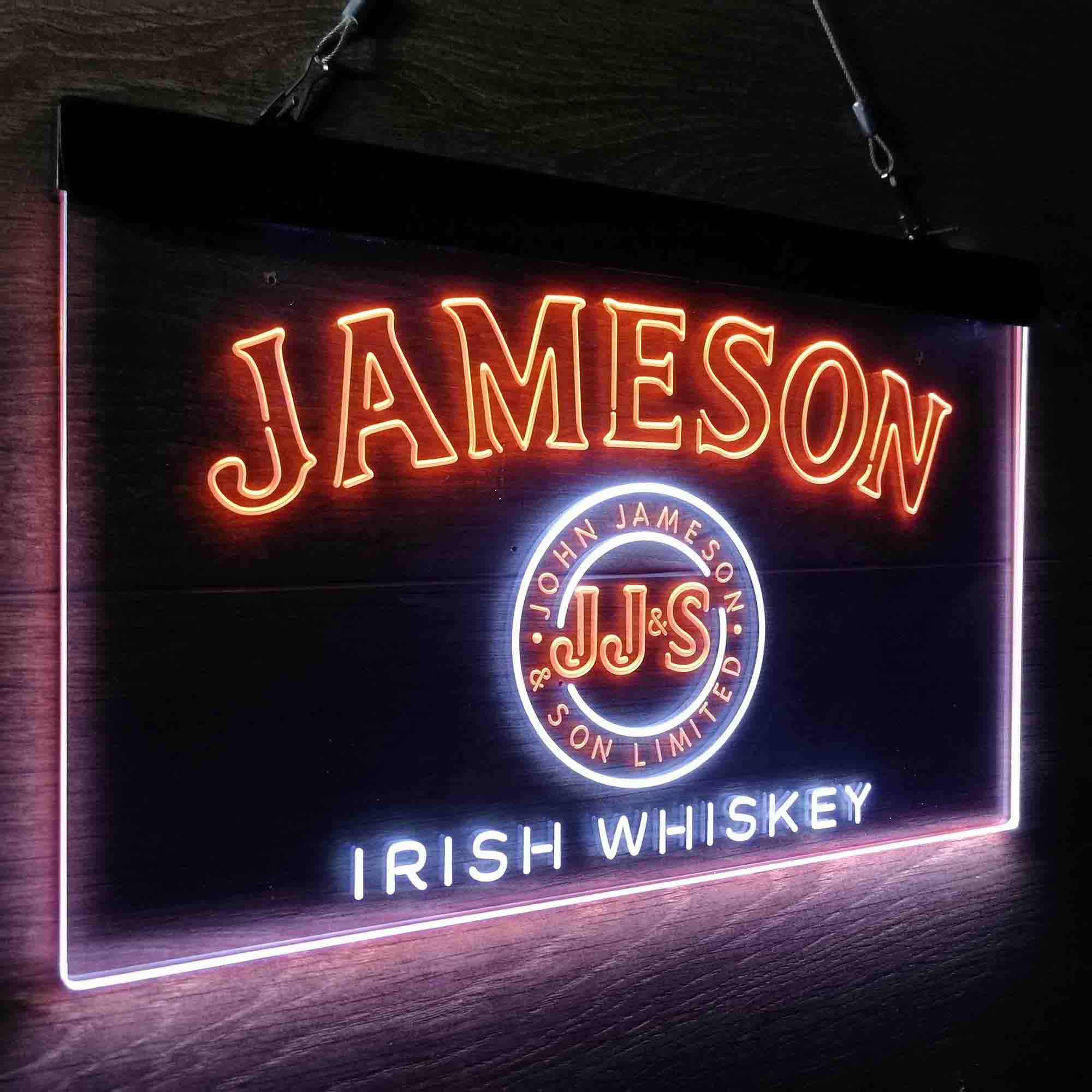 Jameson JJ&S Irish Neon LED Sign