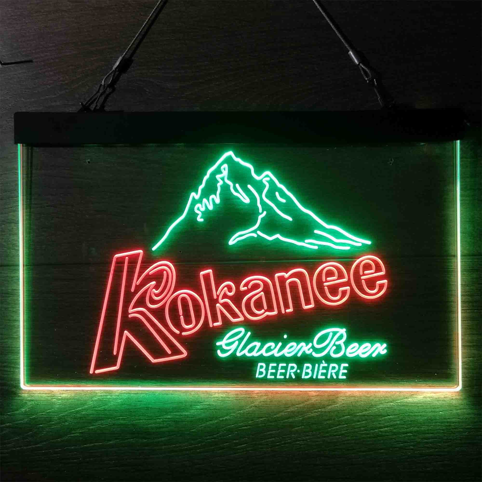 Kokanee Glacier Beer Neon-Like LED Sign