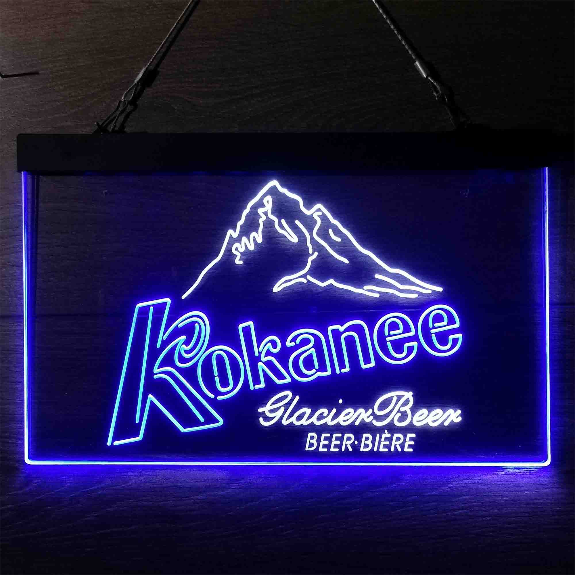 Kokanee Glacier Beer Neon-Like LED Sign