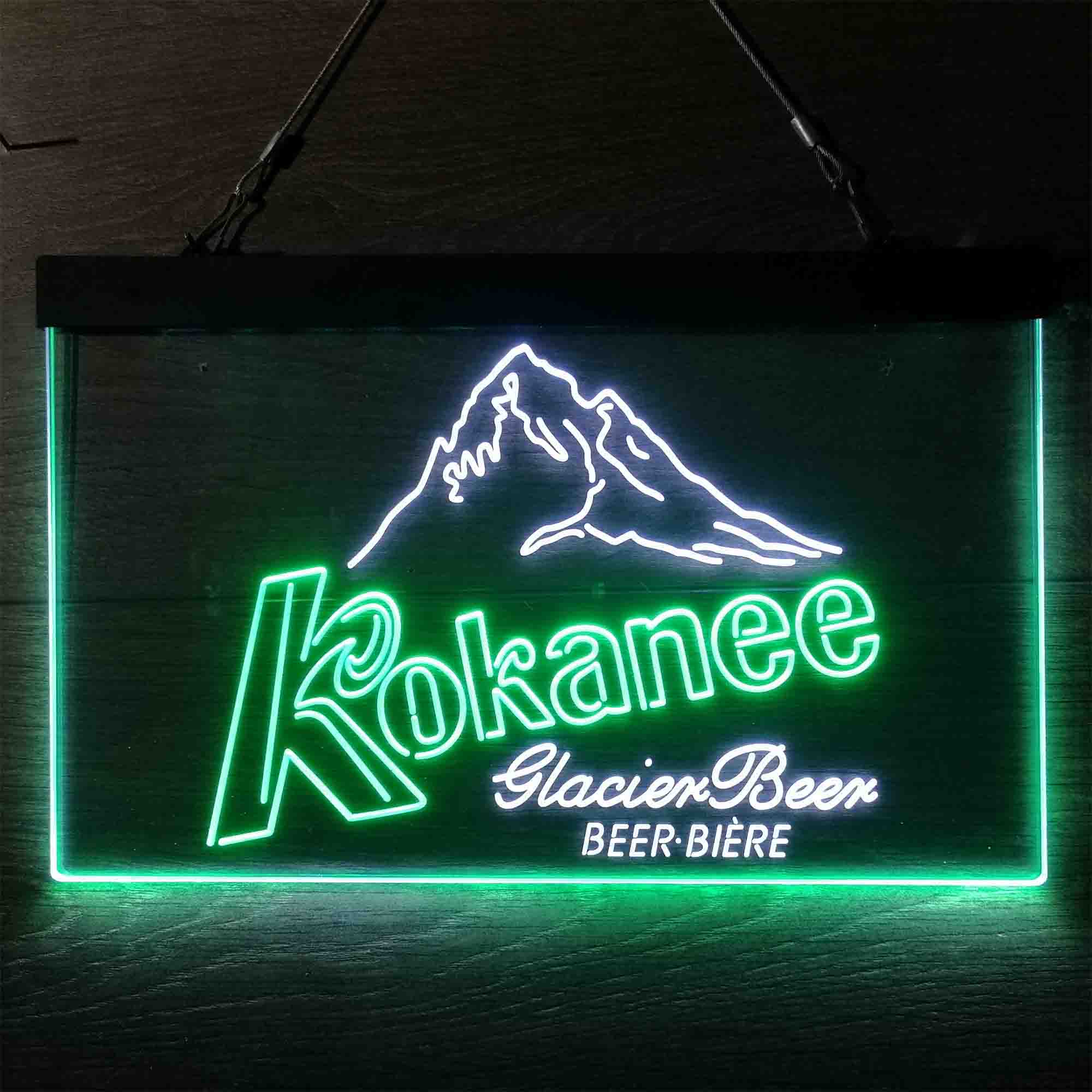 Kokanee Glacier Beer Neon-Like LED Sign