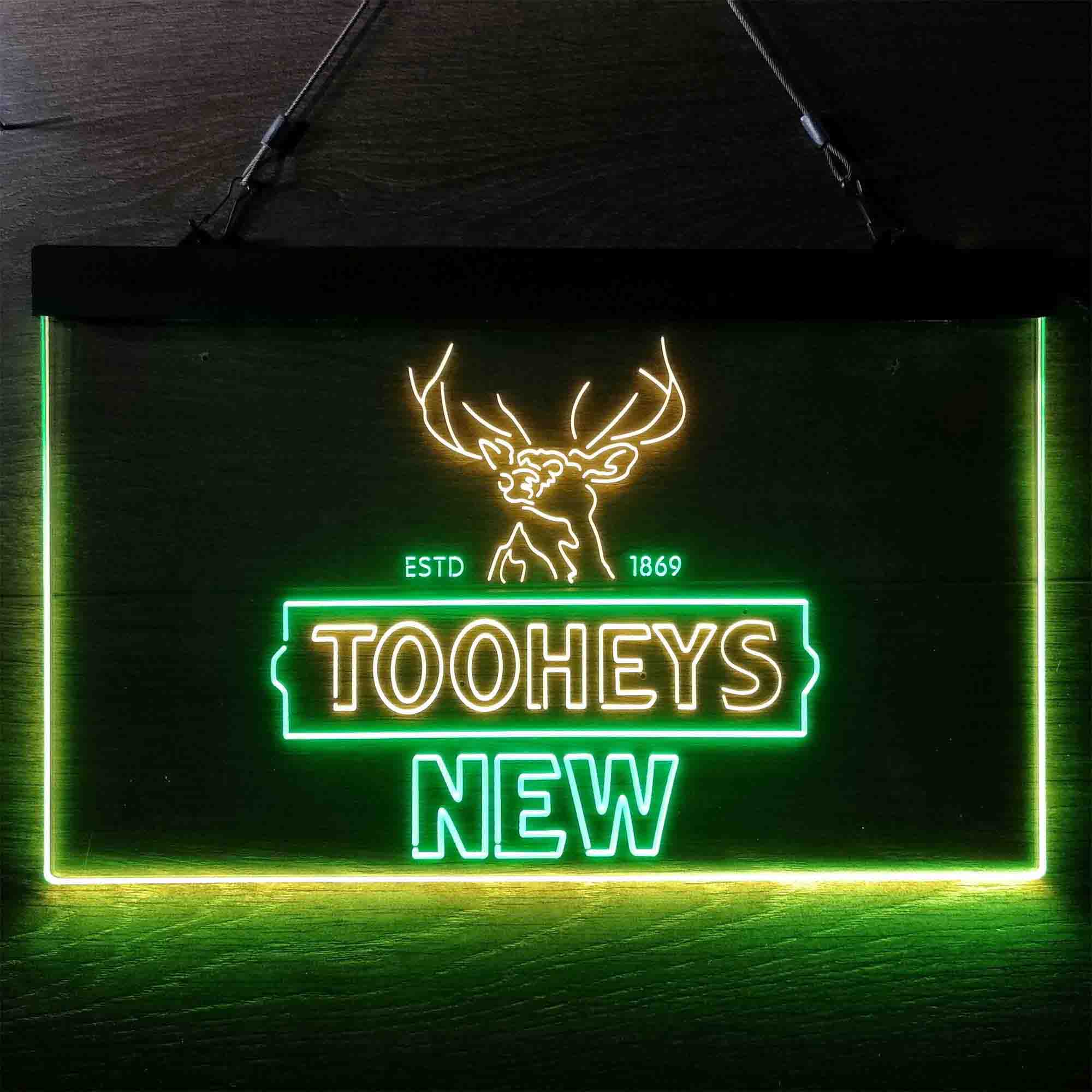 Tooheys New Beer Deer 1869 Neon-Like LED Sign
