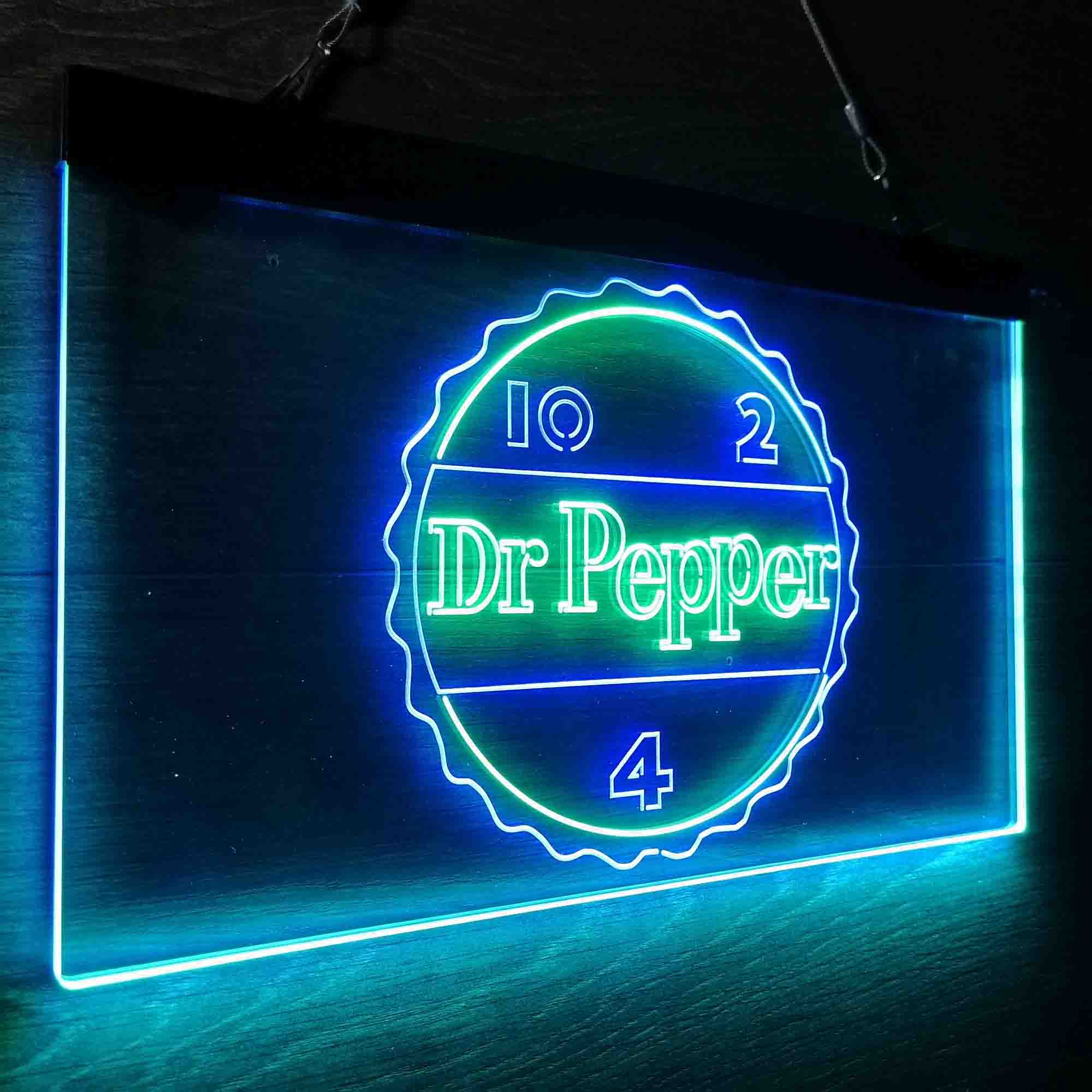 Dr Pepper 10 2 4 Drink Neon-Like LED Sign