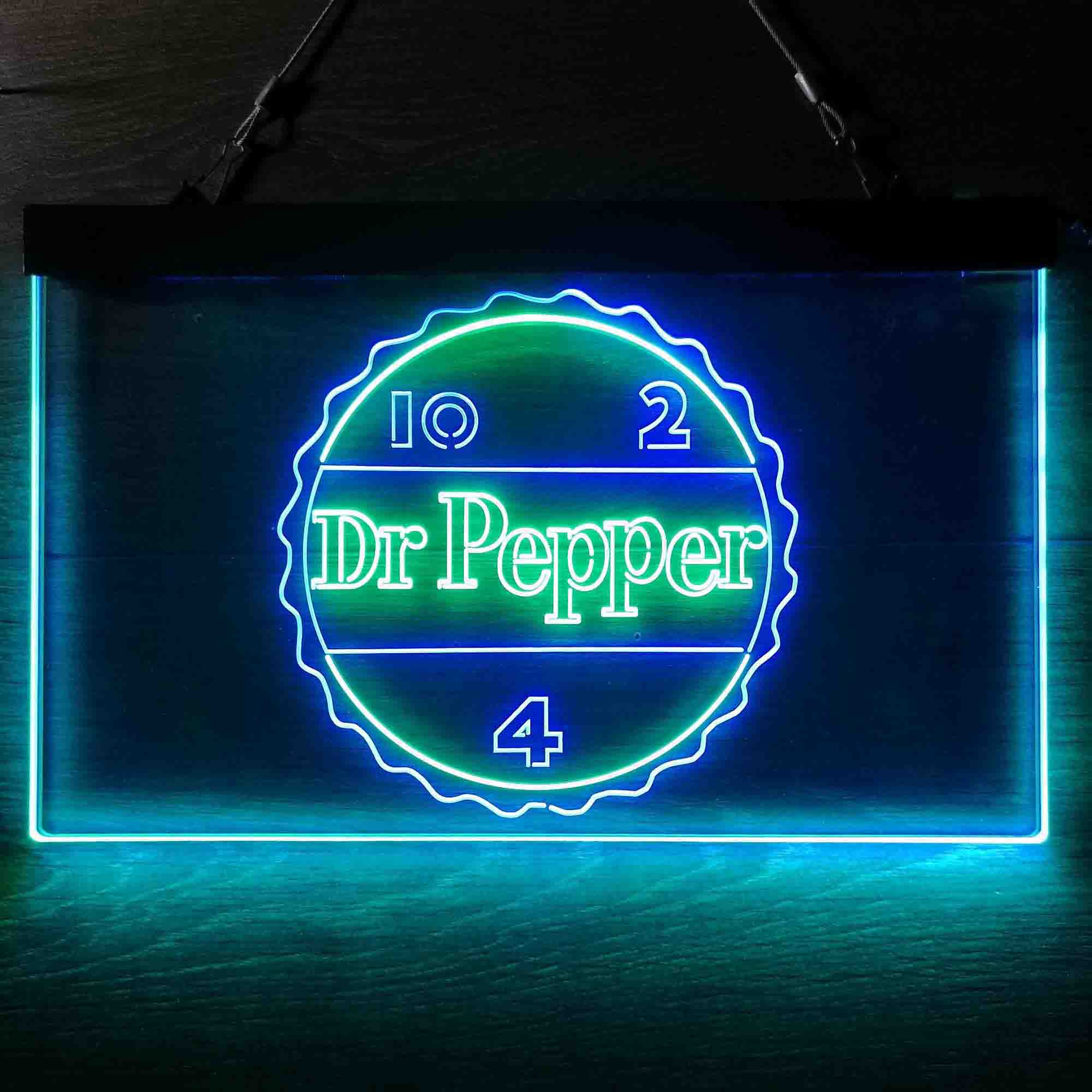Dr Pepper 10 2 4 Drink Neon-Like LED Sign