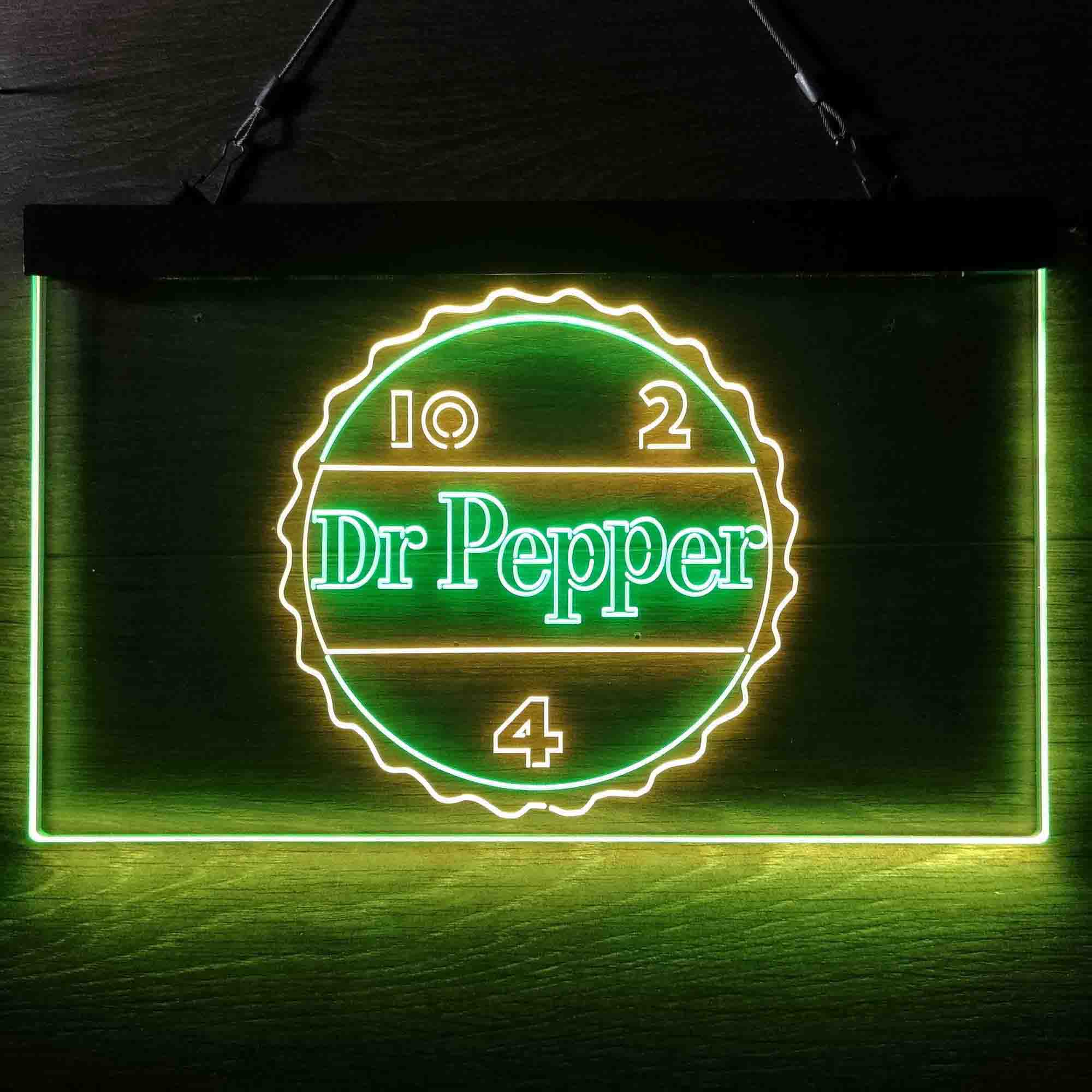 Dr Pepper 10 2 4 Drink Neon-Like LED Sign