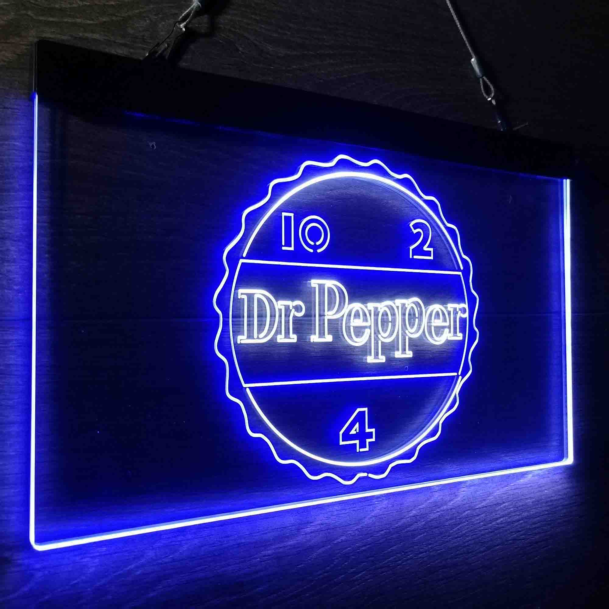 Dr Pepper 10 2 4 Drink Neon-Like LED Sign