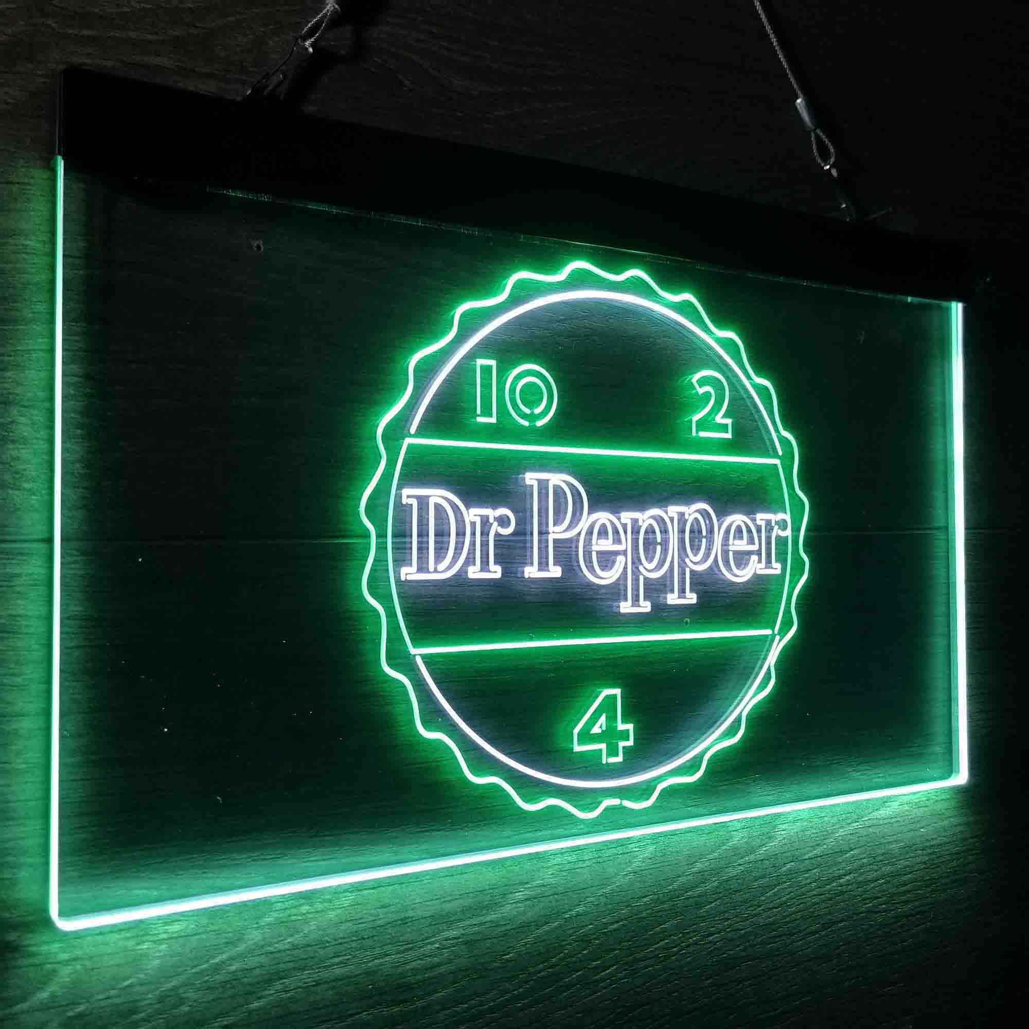 Dr Pepper 10 2 4 Drink Neon-Like LED Sign