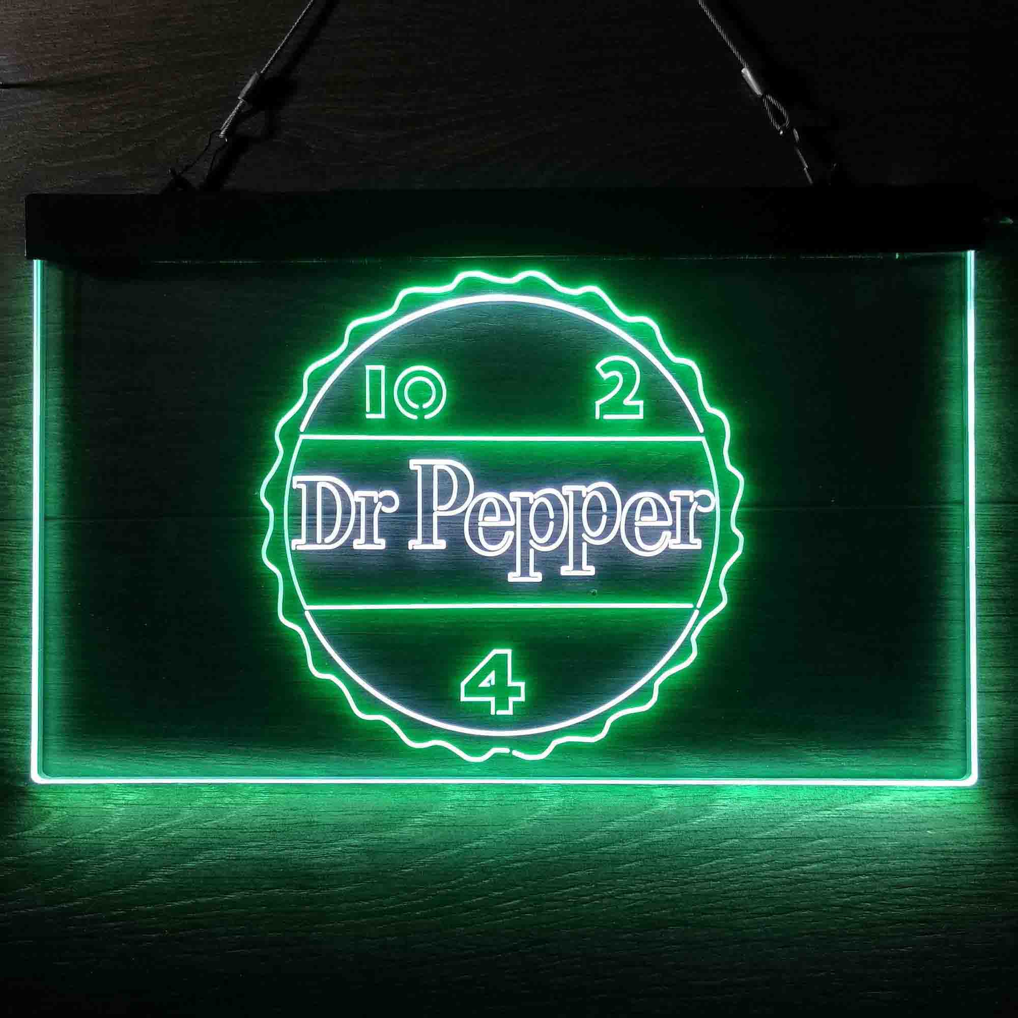 Dr Pepper 10 2 4 Drink Neon-Like LED Sign