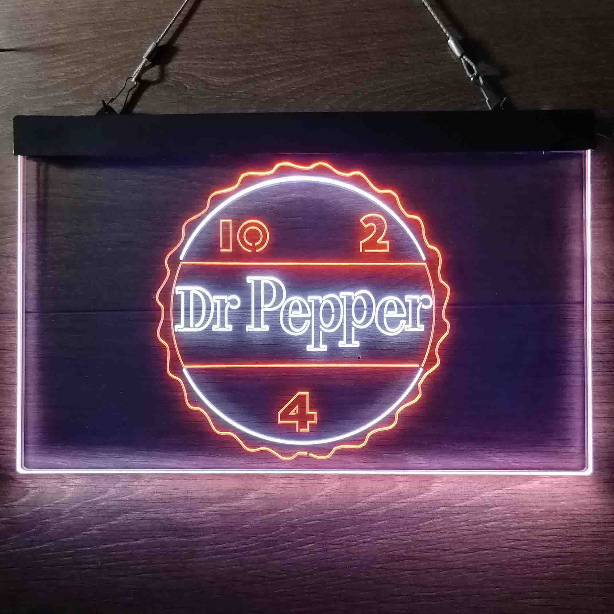 Dr Pepper 10 2 4 Drink Neon-Like LED Sign