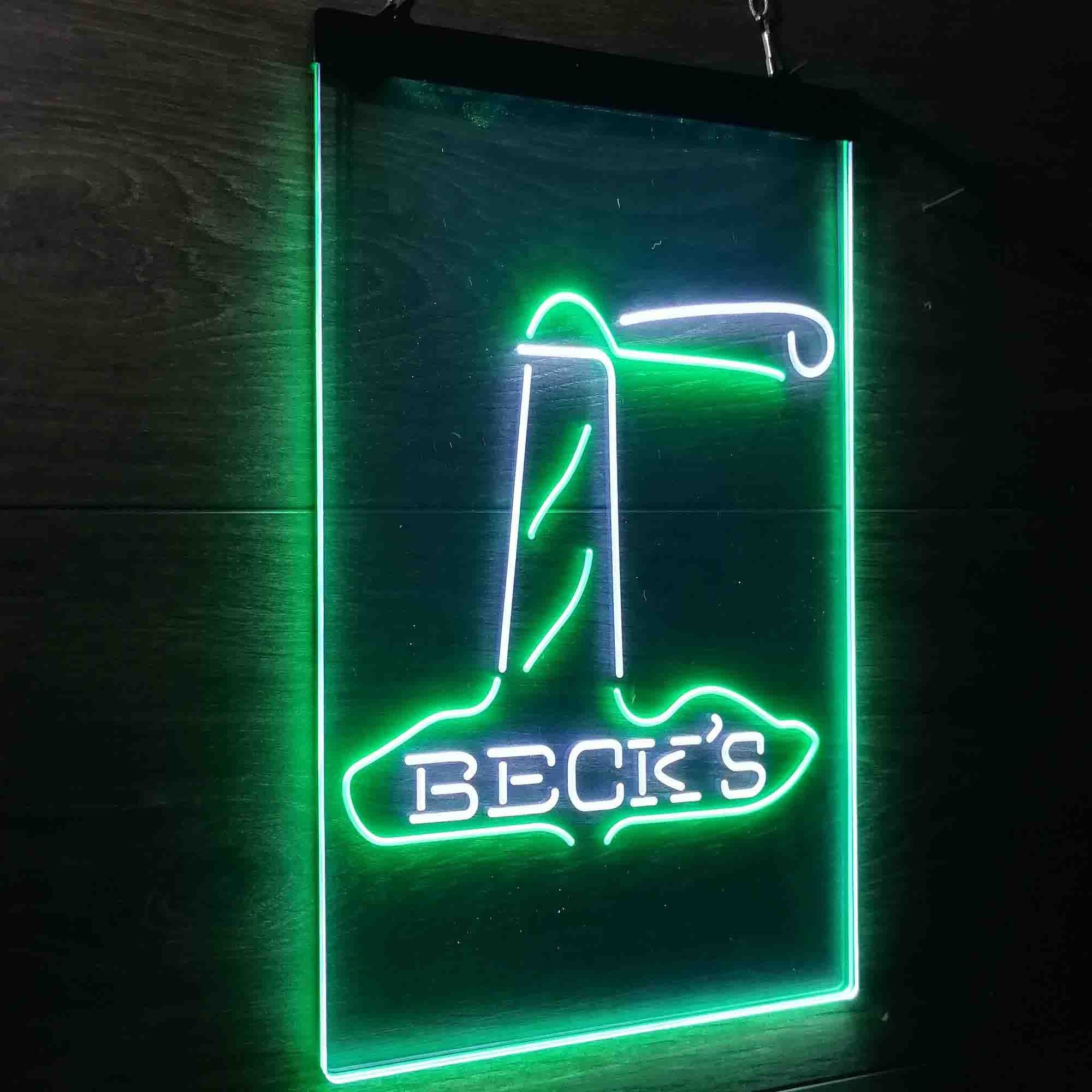 Beck's Lighthouse Island Beer Neon-Like LED Sign - ProLedSign