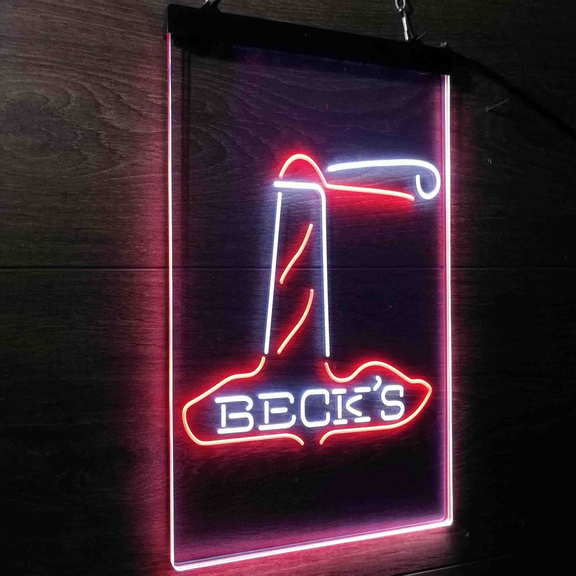 Beck's Lighthouse Island Beer Neon-Like LED Sign - ProLedSign